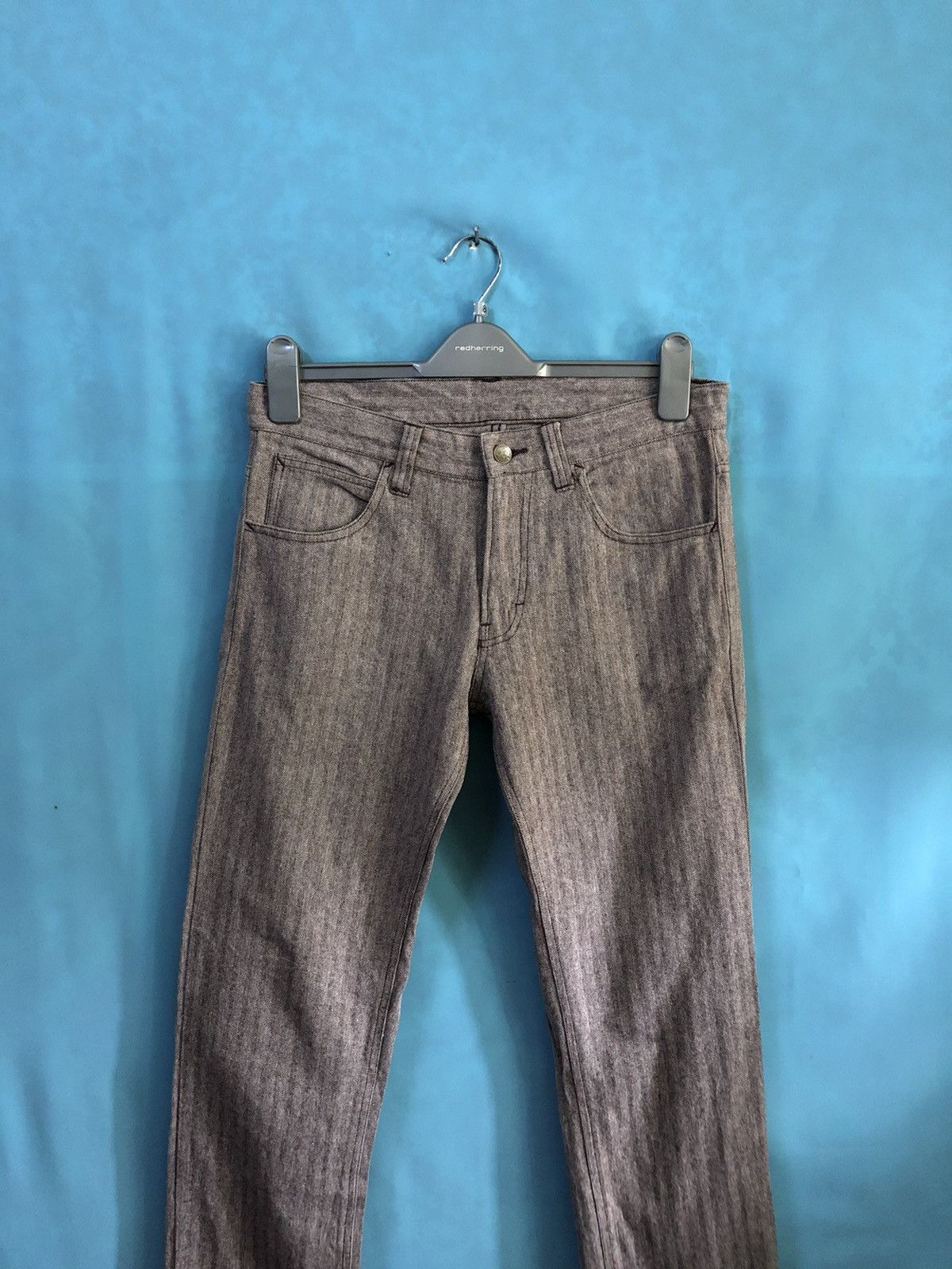 Japanese Brand herringbone staprest vintage #B3 Size US 30 / EU 46 - 3 Thumbnail