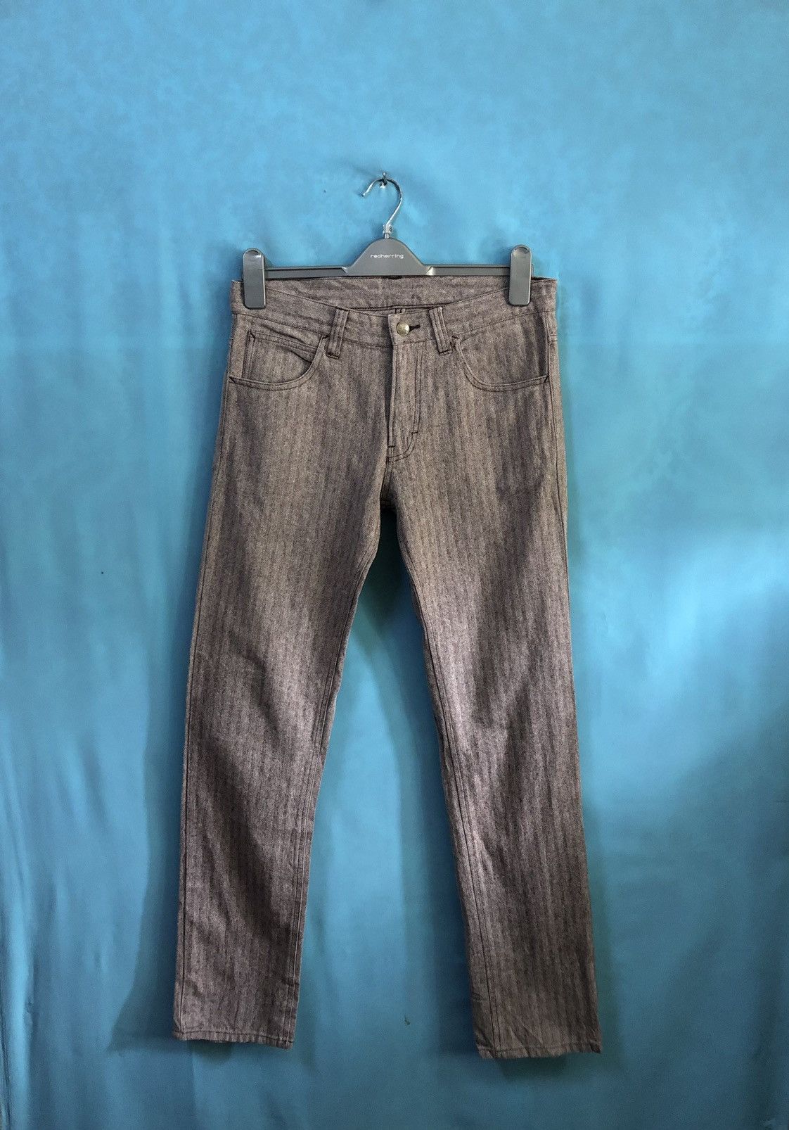 Japanese Brand herringbone staprest vintage #B3 Size US 30 / EU 46 - 2 Thumbnail
