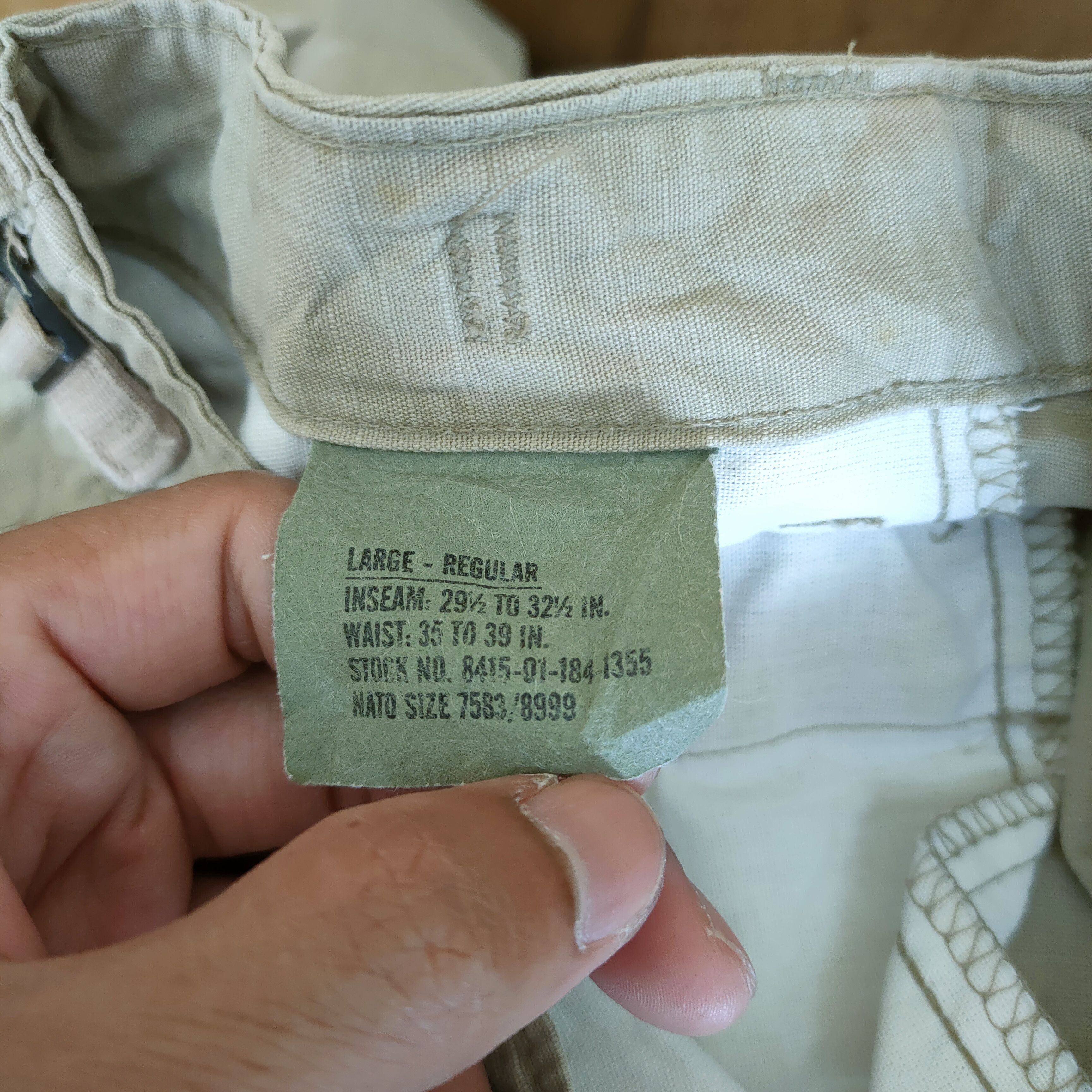 Other MILITARY BAGGY CARGO PANTS Size US 38 / EU 54 - 14 Thumbnail