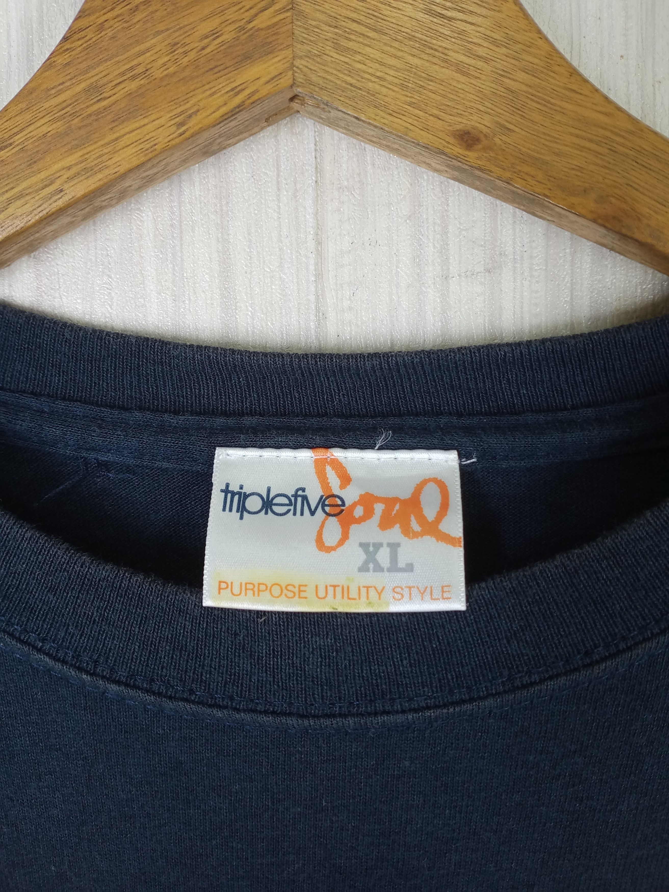 Triple 5 Soul × Vintage Rare Vintage Triple 5 Soul Big Logo Tshirt Size US XL / EU 56 / 4 - 7 Thumbnail