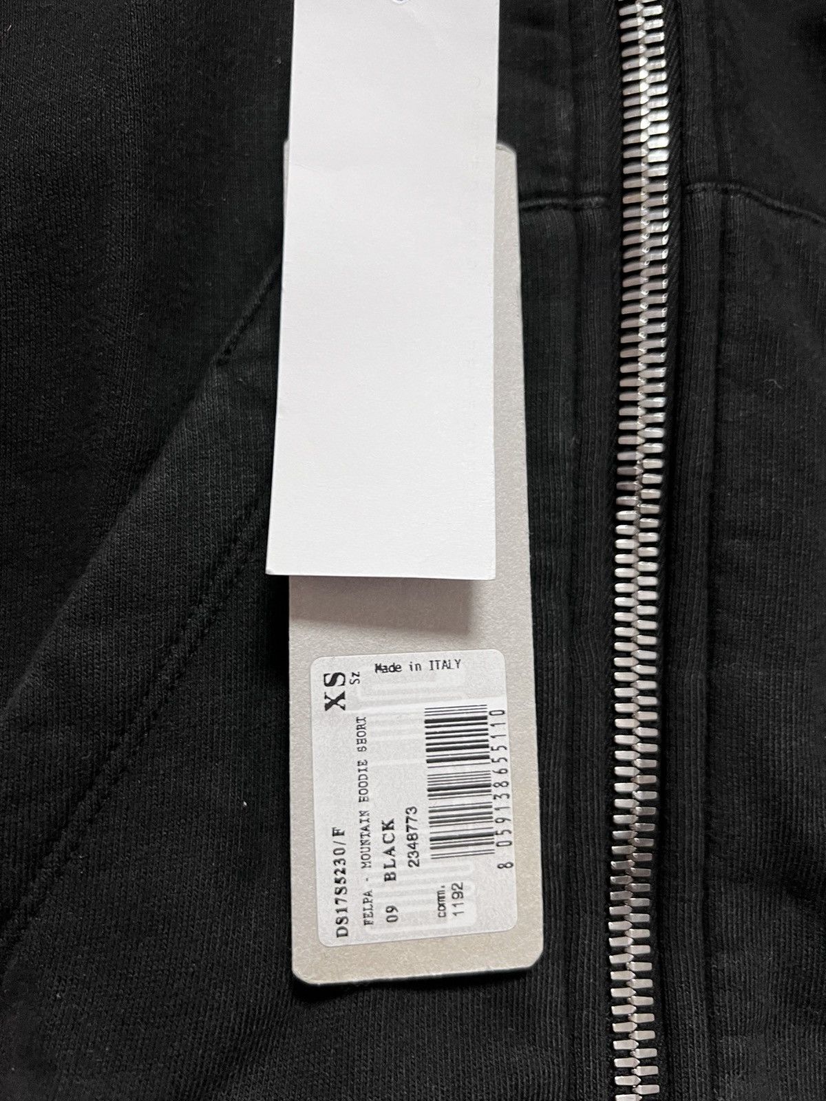 Rick Owens Drkshdw Rick Owens DRKSHDW Mountain Hoodie short sz xs Size XS / US 0-2 / IT 36-38 - 9 Thumbnail