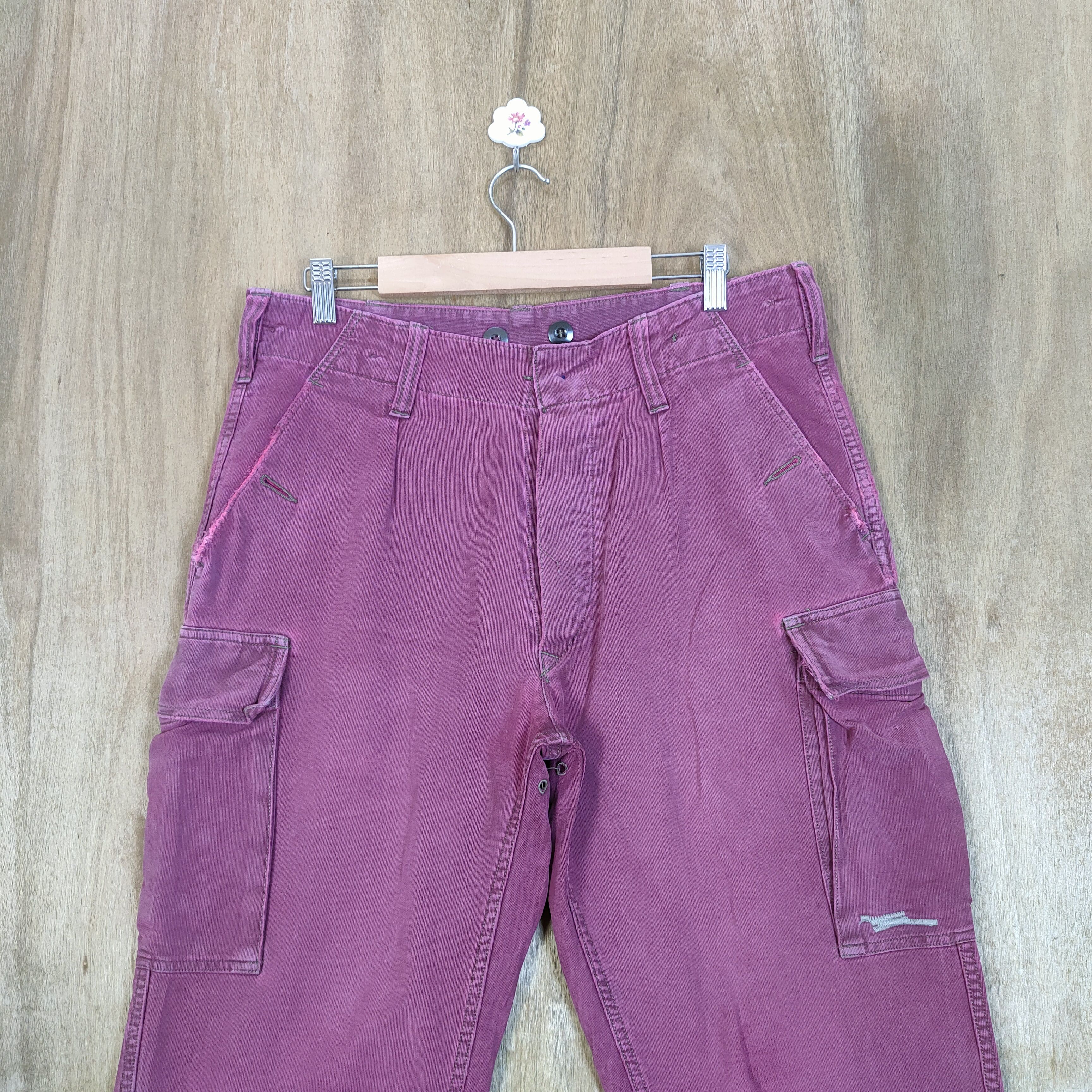 Japanese Brand VINTAGE MARQUARAT SCHULZ FADED CARGO PANTS Size US 32 / EU 48 - 2 Thumbnail