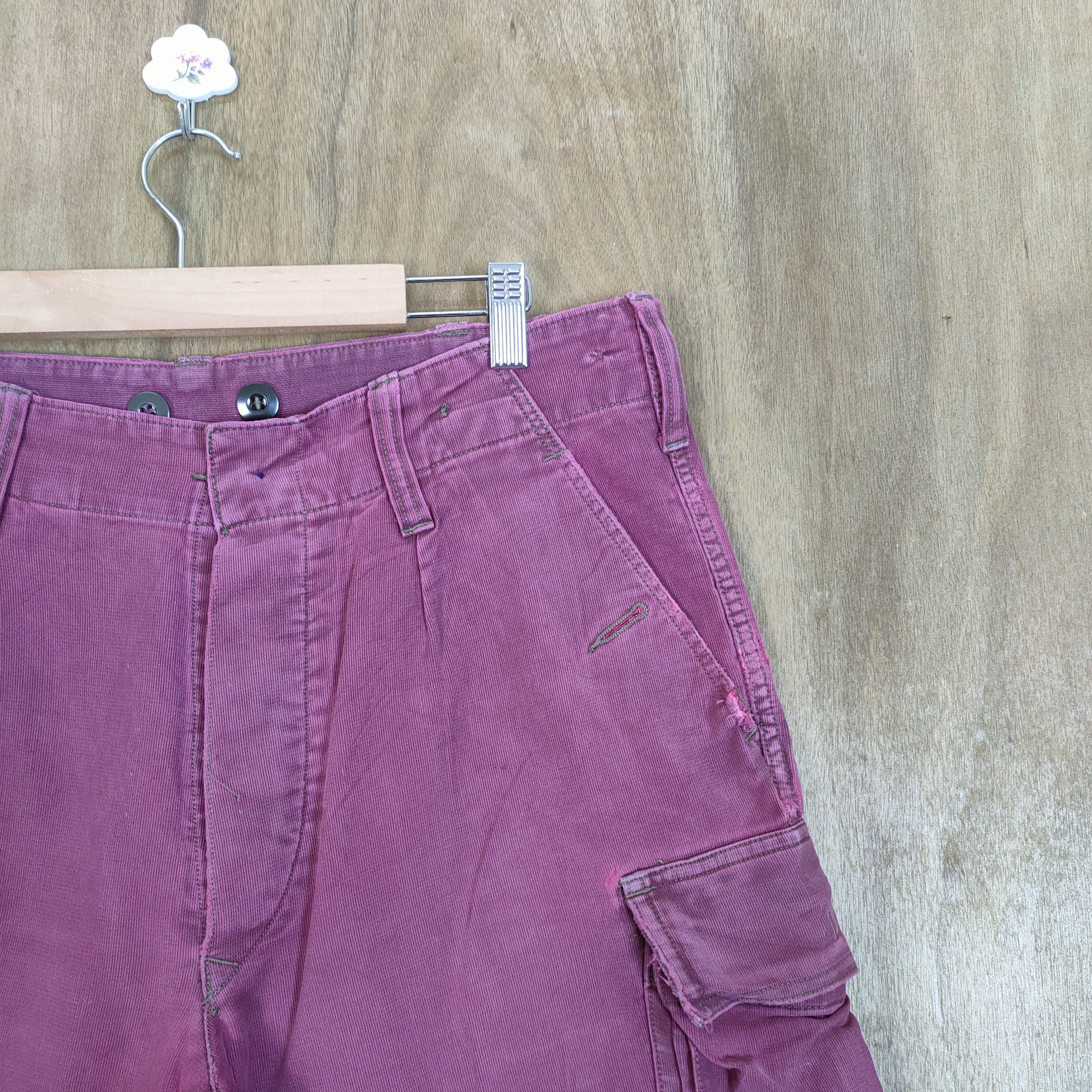 Japanese Brand VINTAGE MARQUARAT SCHULZ FADED CARGO PANTS Size US 32 / EU 48 - 6 Thumbnail