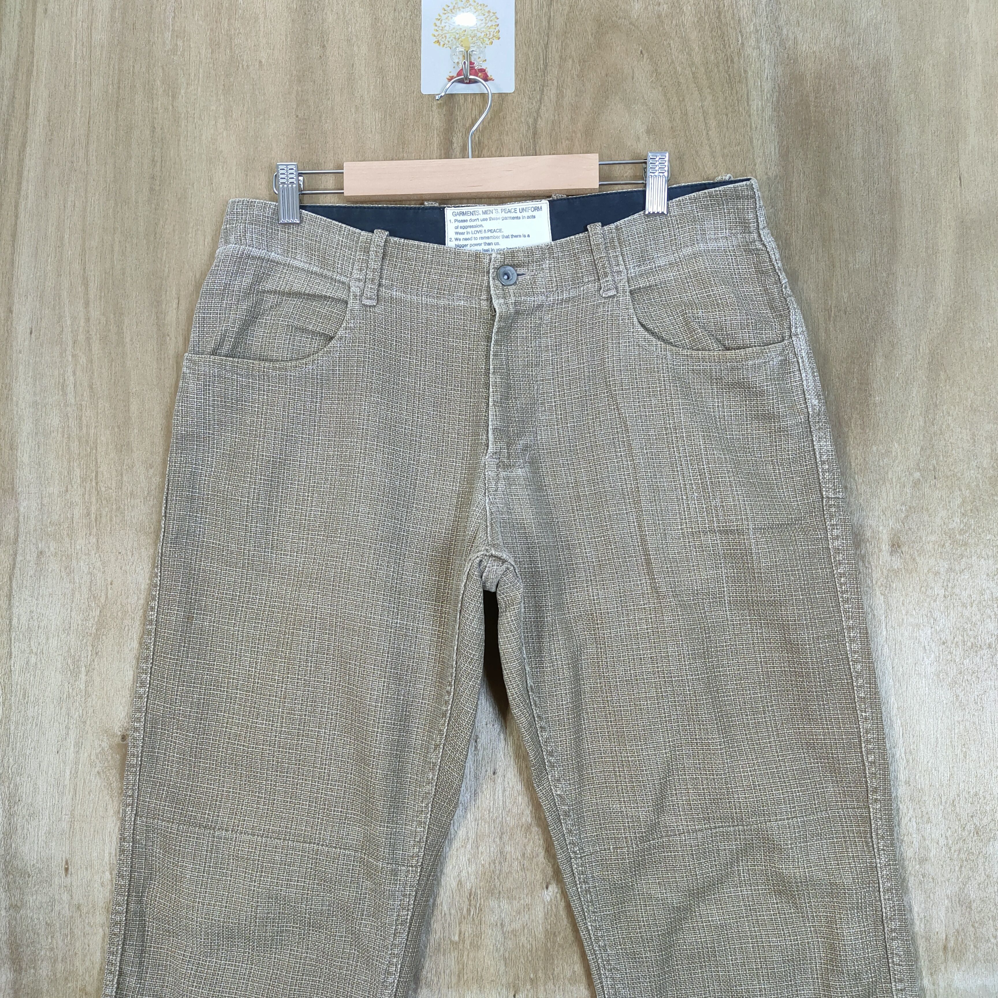 Johnbull VINTAGE JOHN BULL DOUBLE KNEE FADED CASUAL PANTS Size US 30 / EU 46 - 3 Thumbnail