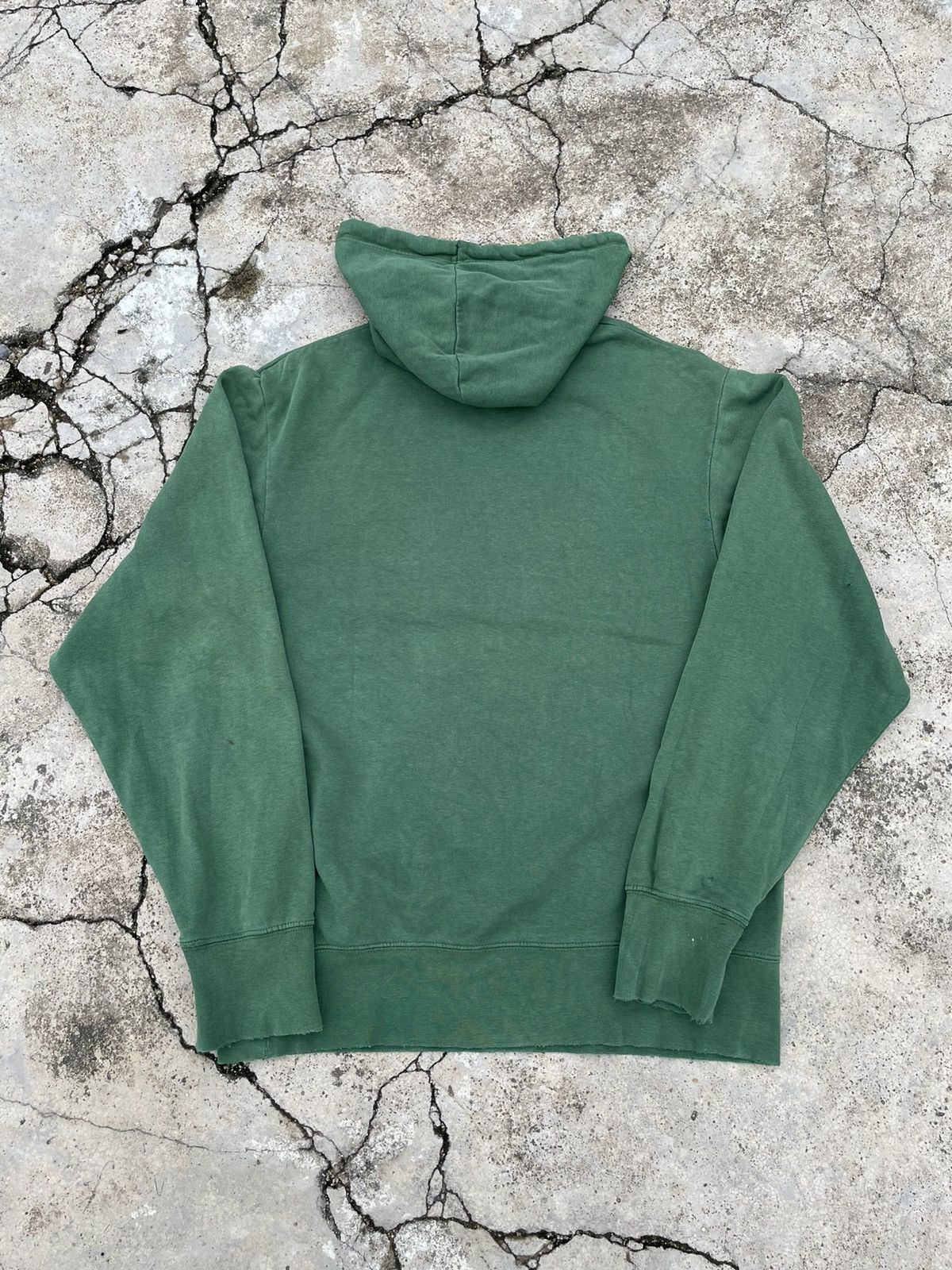 Nike Vintage Distressed NIKE Center Swoosh Hoodie Softball Size US M / EU 48-50 / 2 - 7 Thumbnail