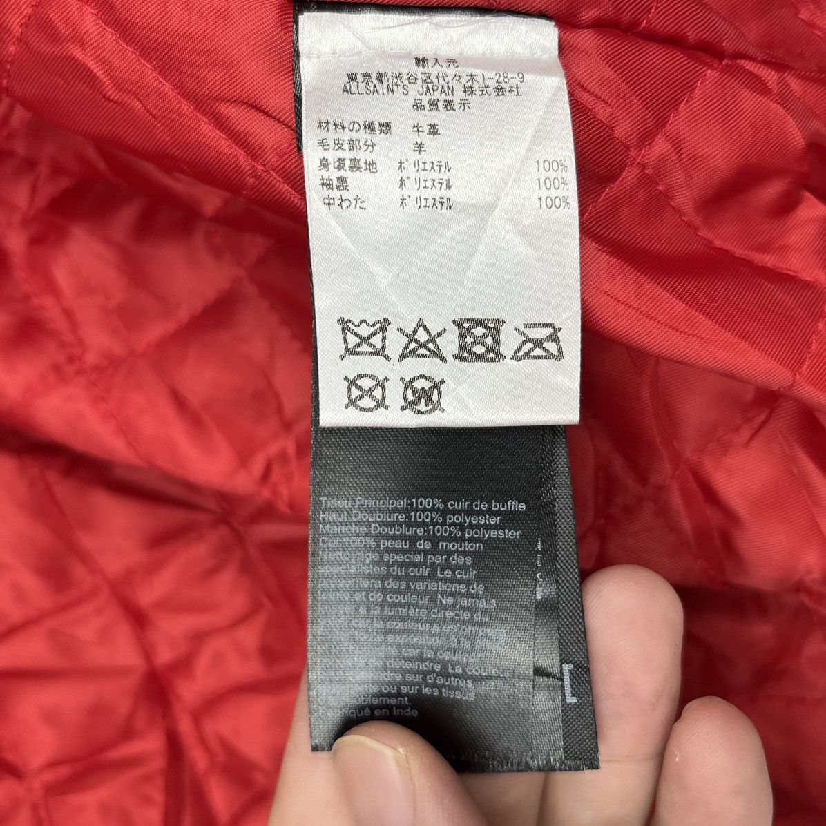 Allsaints Last Drop❗️ Allsaint Leather Jacket Sheepskin Collar Size US XS / EU 42 / 0 - 15 Thumbnail