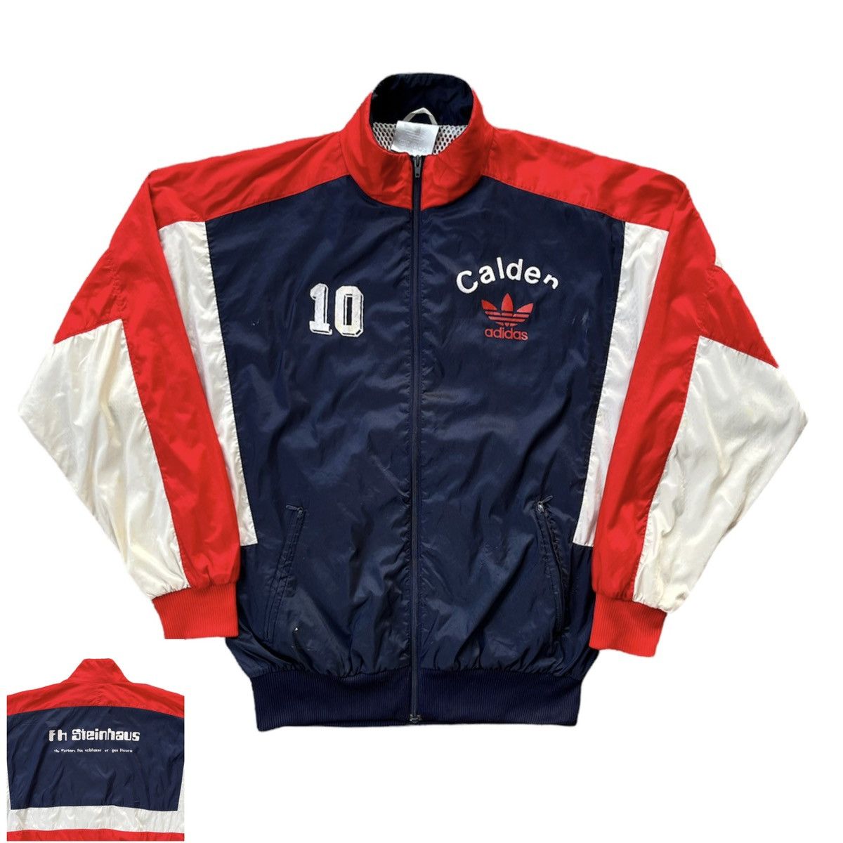 Adidas × Vintage Vintage 80’s Adidas Windbreaker Size US M / EU 48-50 / 2 - 1 Thumbnail