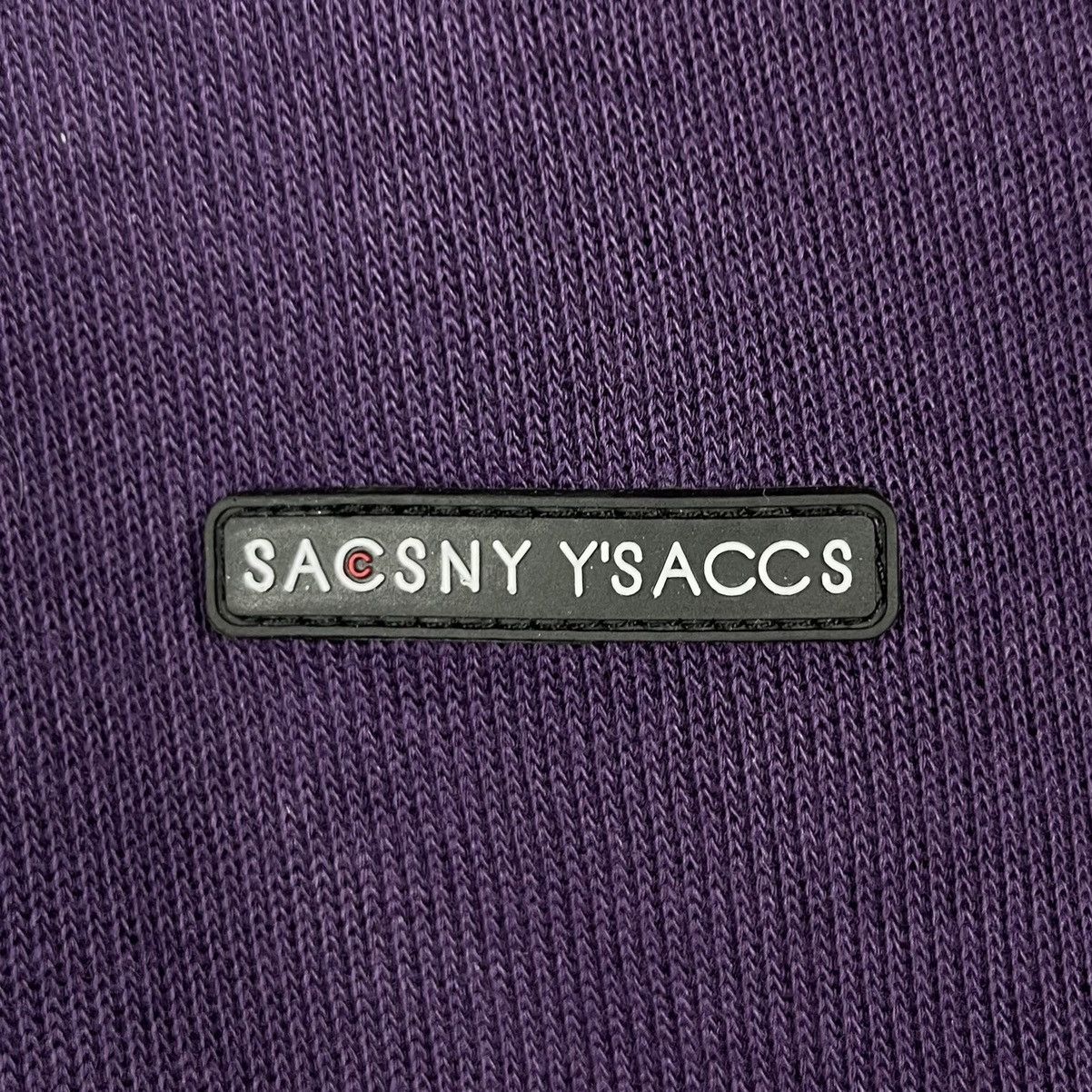 Y's × Yohji Yamamoto Vintage Yohji Yamamoto Sacsny Ysaccs Embroidered Sweatshirt Size US M / EU 48-50 / 2 - 5 Thumbnail