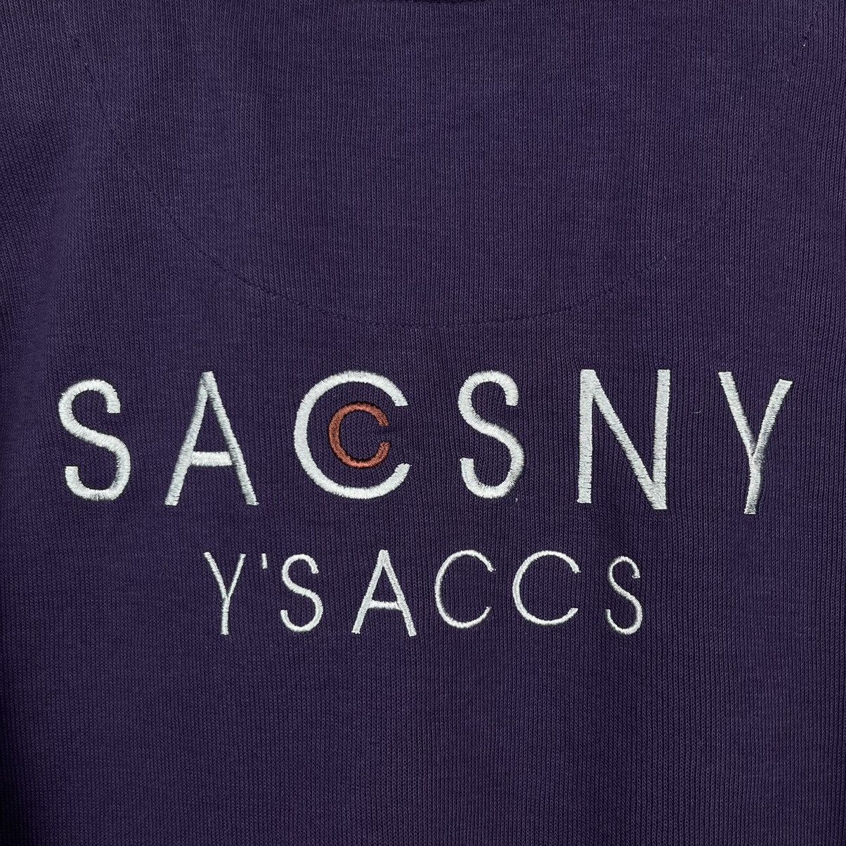 Y's × Yohji Yamamoto Vintage Yohji Yamamoto Sacsny Ysaccs Embroidered Sweatshirt Size US M / EU 48-50 / 2 - 3 Thumbnail