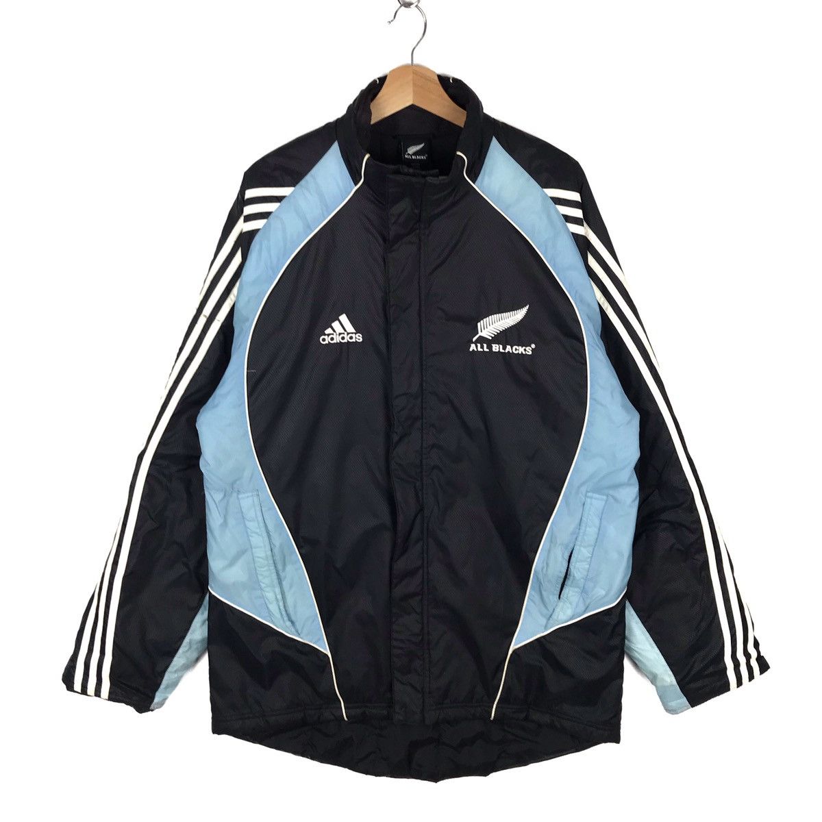 Adidas × All Blacks × Sports Specialties Authentic Vintage Adidas All Black Jacket Size US L / EU 52-54 / 3 - 1 Thumbnail