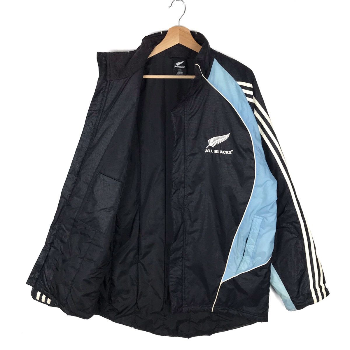 Adidas × All Blacks × Sports Specialties Authentic Vintage Adidas All Black Jacket Size US L / EU 52-54 / 3 - 2 Thumbnail