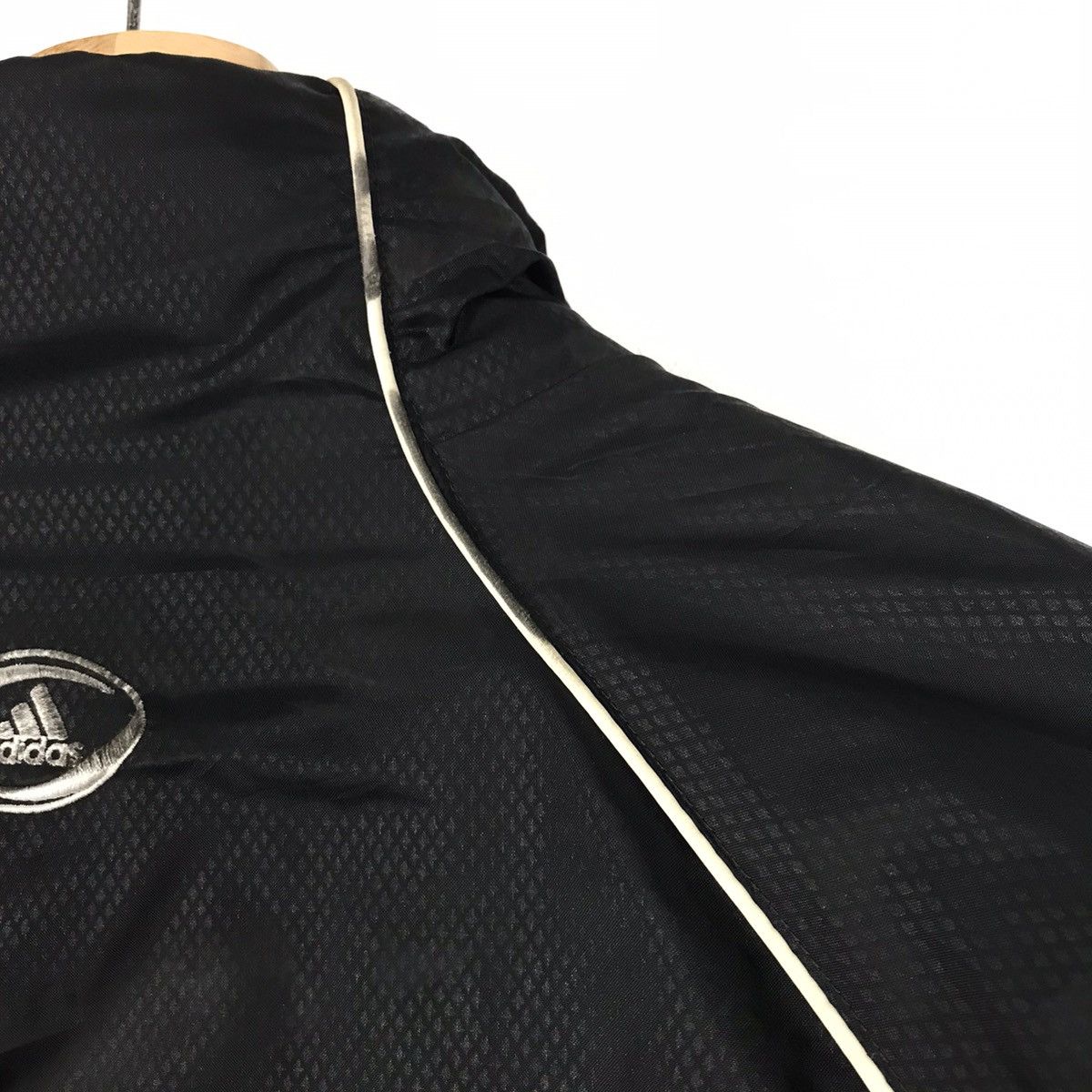 Adidas × All Blacks × Sports Specialties Authentic Vintage Adidas All Black Jacket Size US L / EU 52-54 / 3 - 14 Thumbnail