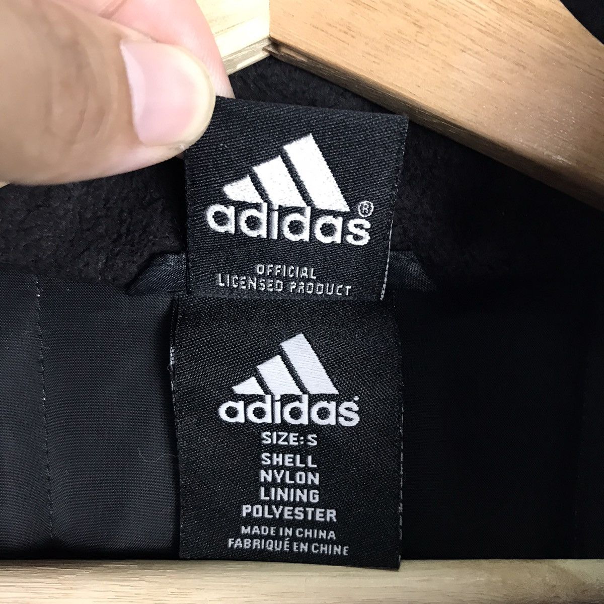 Adidas × All Blacks × Sports Specialties Authentic Vintage Adidas All Black Jacket Size US L / EU 52-54 / 3 - 5 Thumbnail