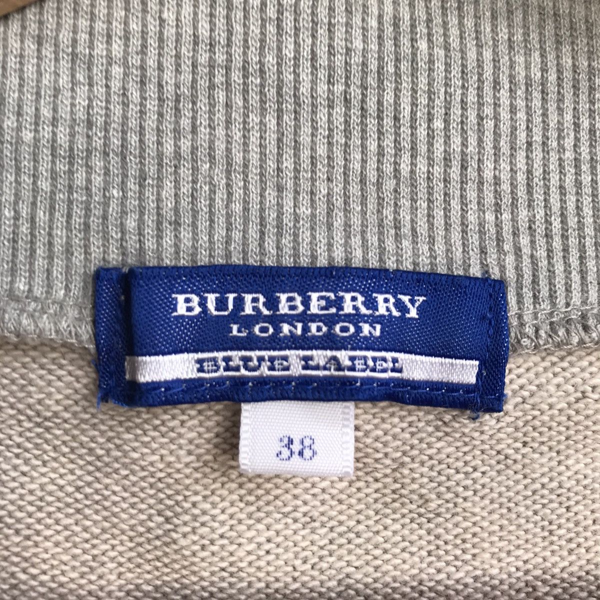 Burberry × Designer × Vintage Vintage Burberry Nova Check Sweatshirt Size US S / EU 44-46 / 1 - 3 Thumbnail