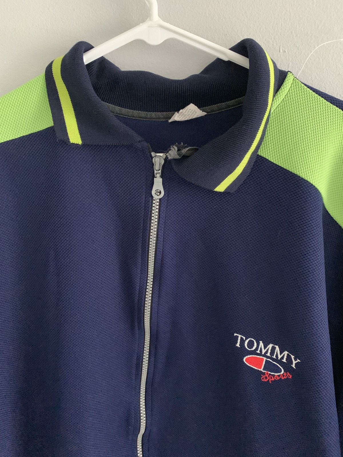 Tommy Hilfiger × Vintage Vintage Boot Tommy Sports half zip Size US XXL / EU 58 / 5 - 2 Thumbnail