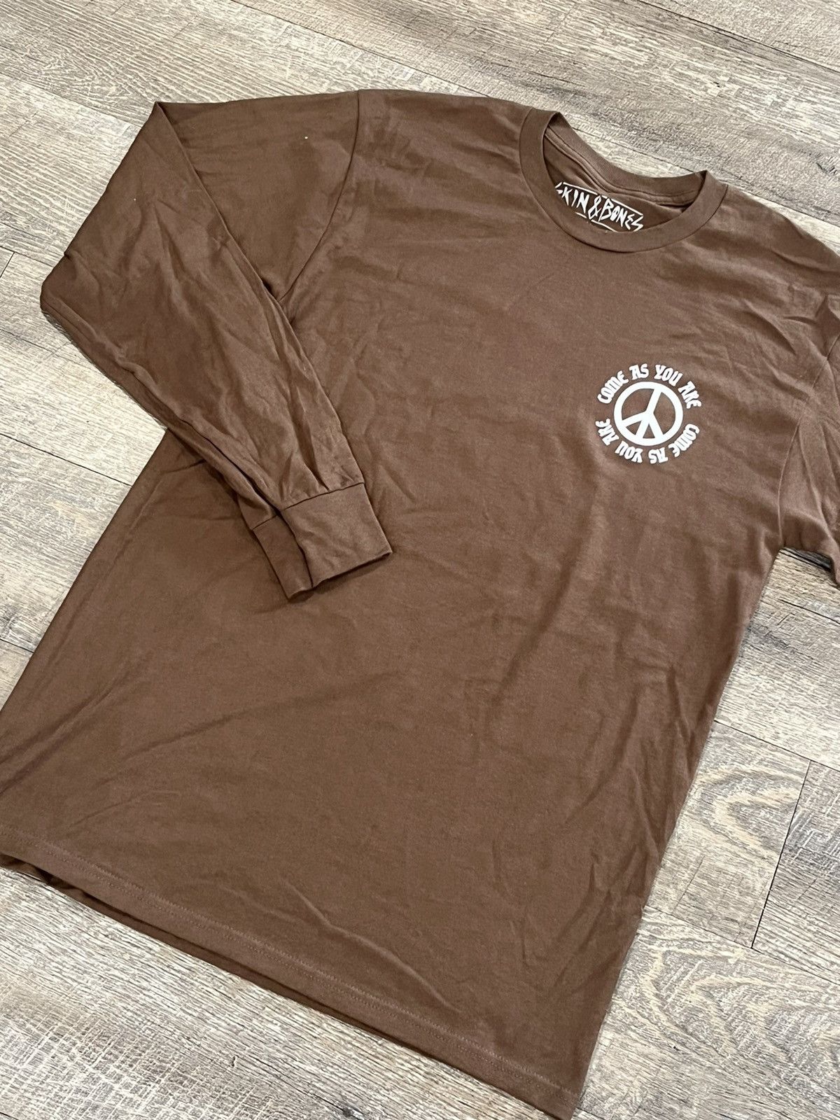 Designer Come As You Are Brown Tee Size Medium Size US M / EU 48-50 / 2 - 3 Thumbnail