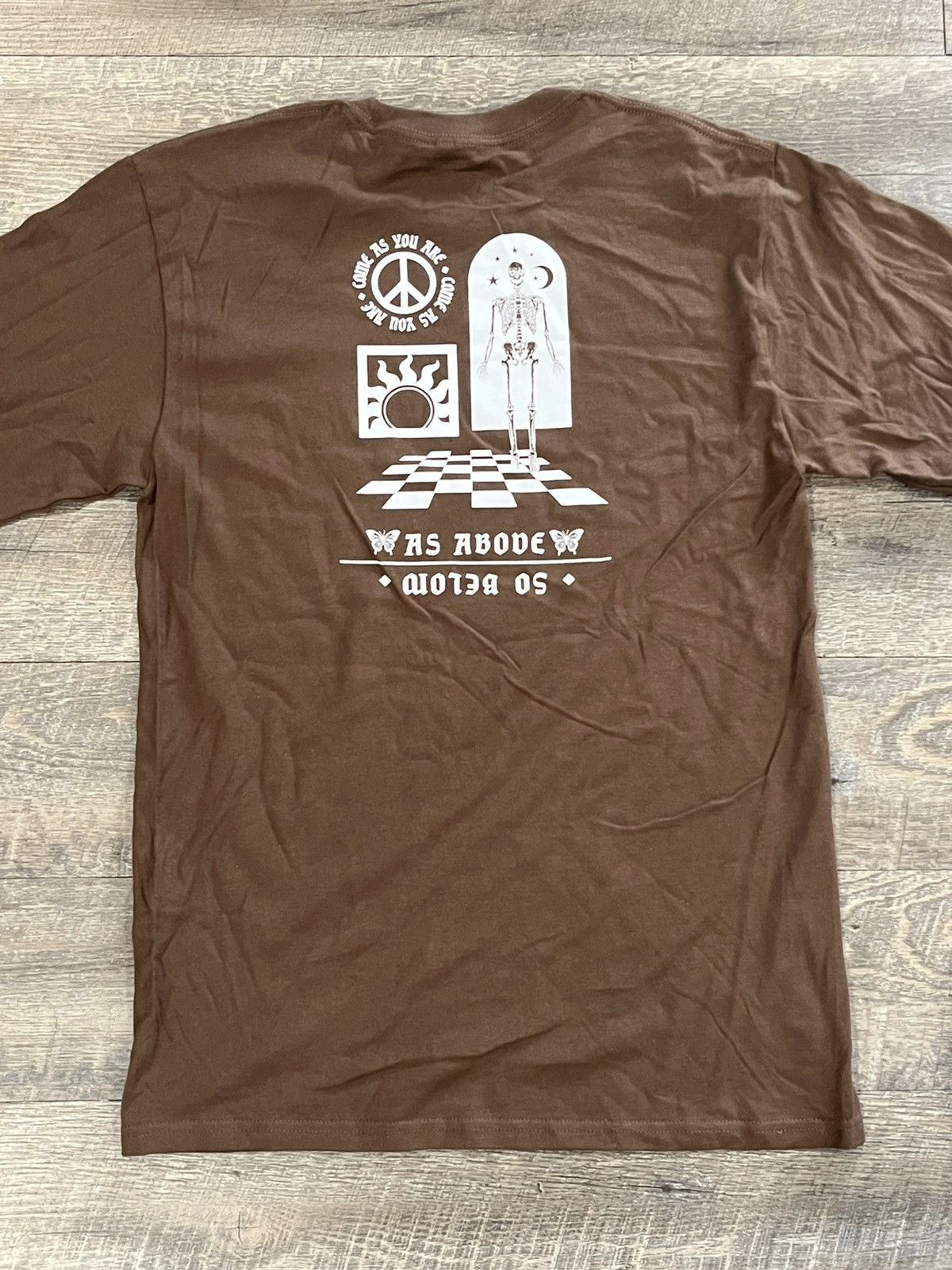 Designer Come As You Are Brown Tee Size Medium Size US M / EU 48-50 / 2 - 6 Thumbnail