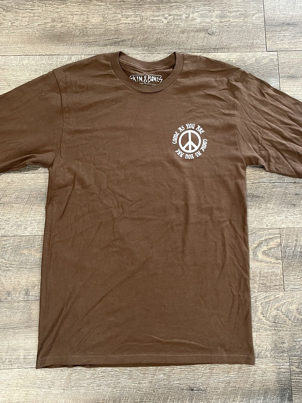 Designer Come As You Are Brown Tee Size Medium Size US M / EU 48-50 / 2 - 1 Thumbnail