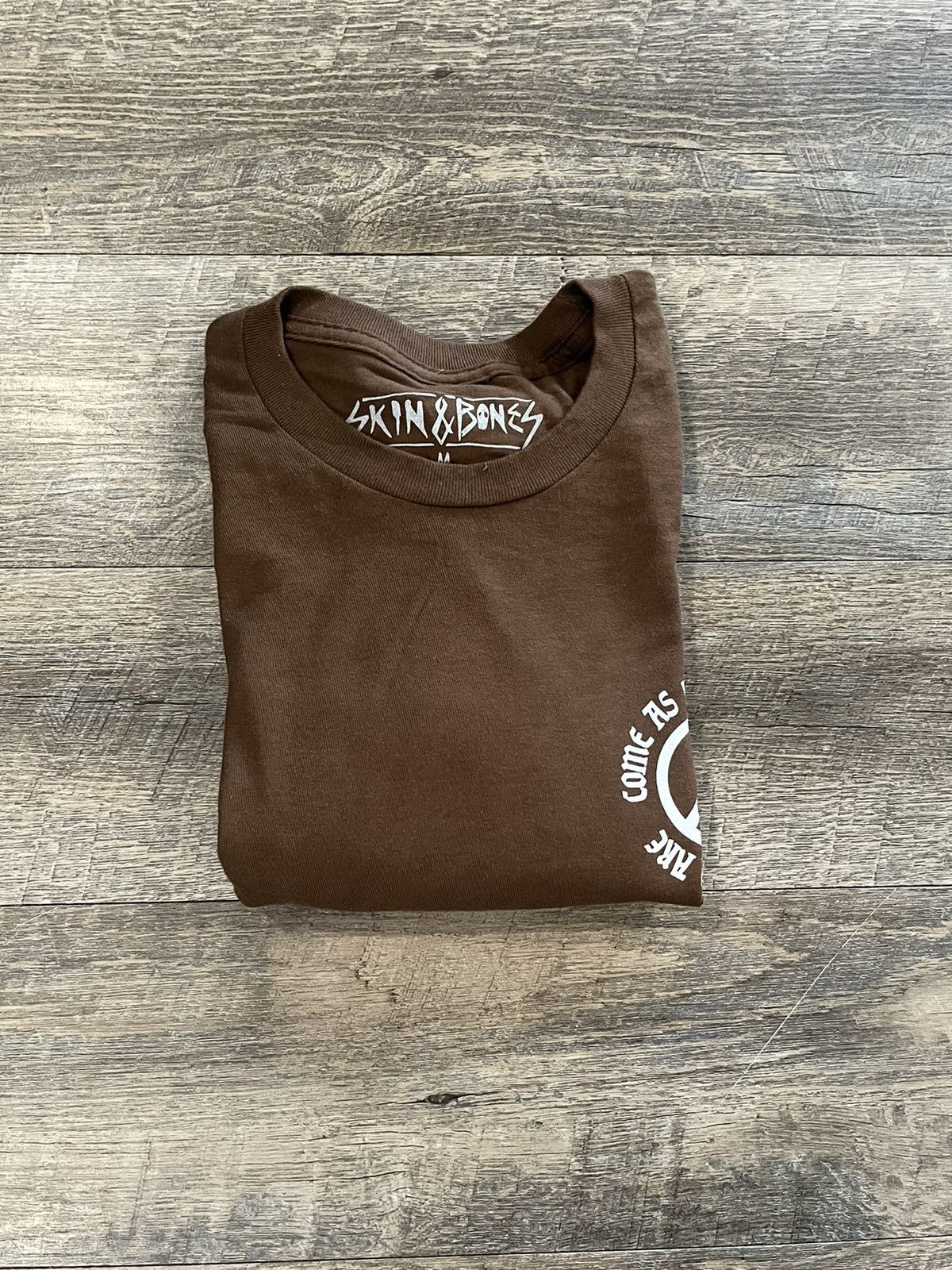 Designer Come As You Are Brown Tee Size Medium Size US M / EU 48-50 / 2 - 9 Thumbnail