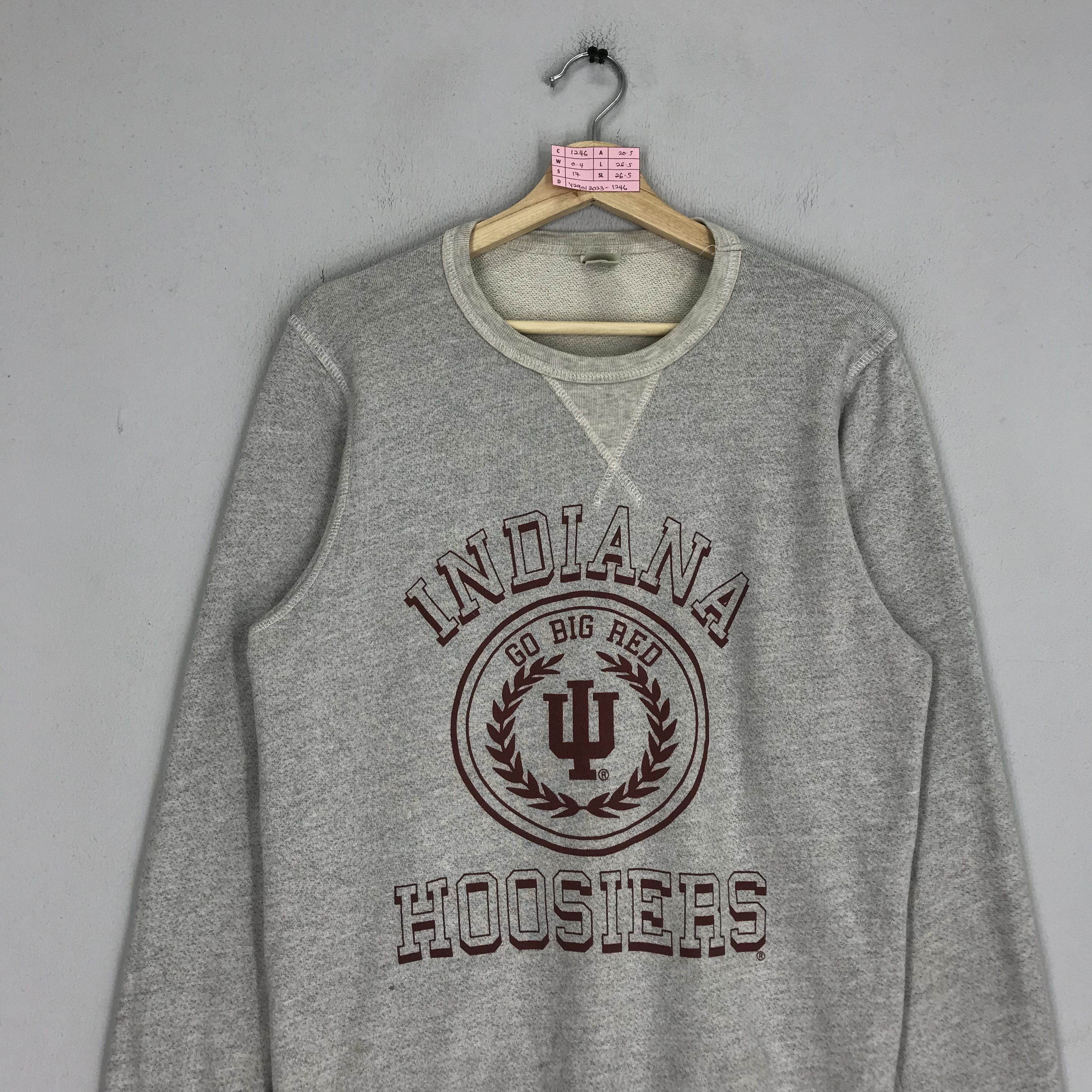 Vintage Vintage Indiana University Hoosiers Sweatshirt Gray Size US S / EU 44-46 / 1 - 3 Thumbnail