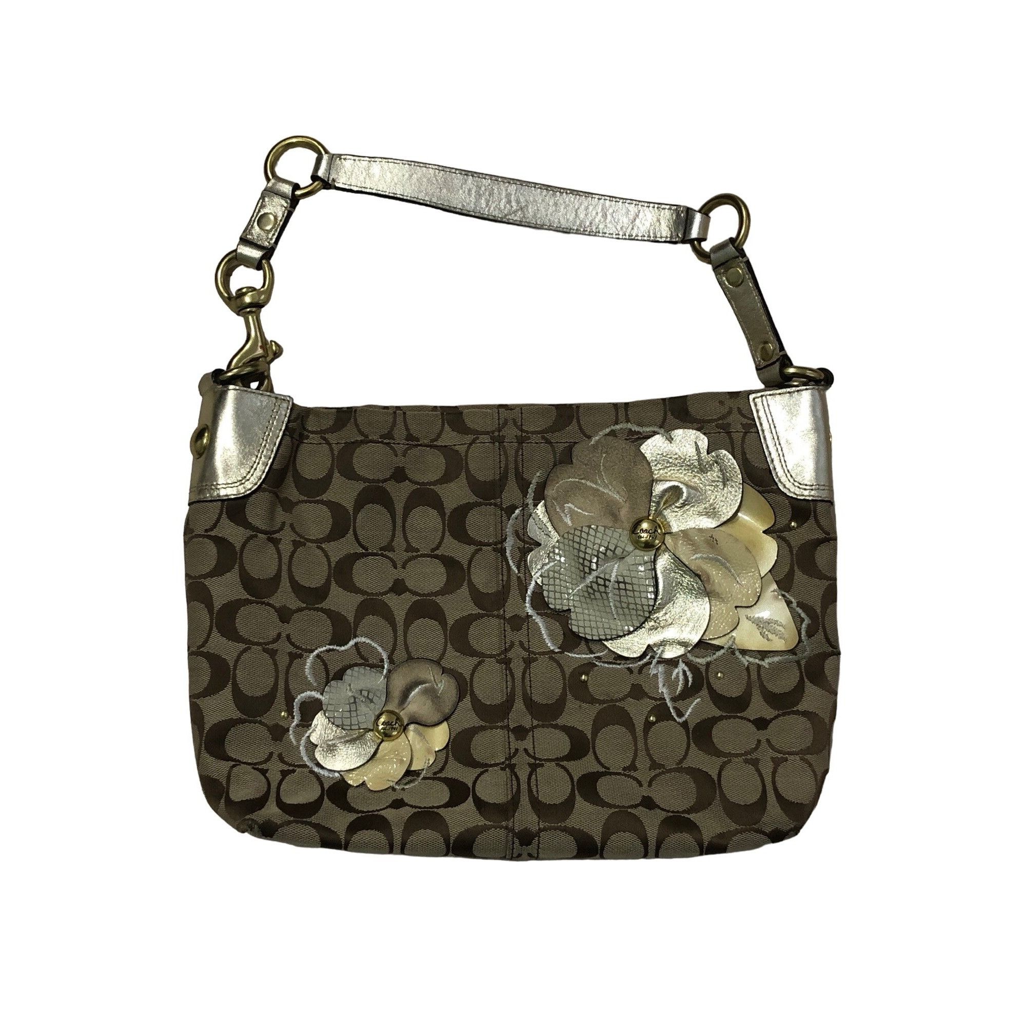 Coach Coach Signature Floral Tote Bag Handbag M1073 F16879 | Grailed