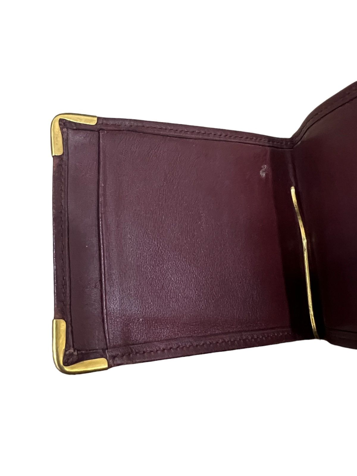 Cartier GRAIL🔥OG Cartier Paris ™️ Logo Embossed Wallet Money Clip Size ONE SIZE - 6 Thumbnail