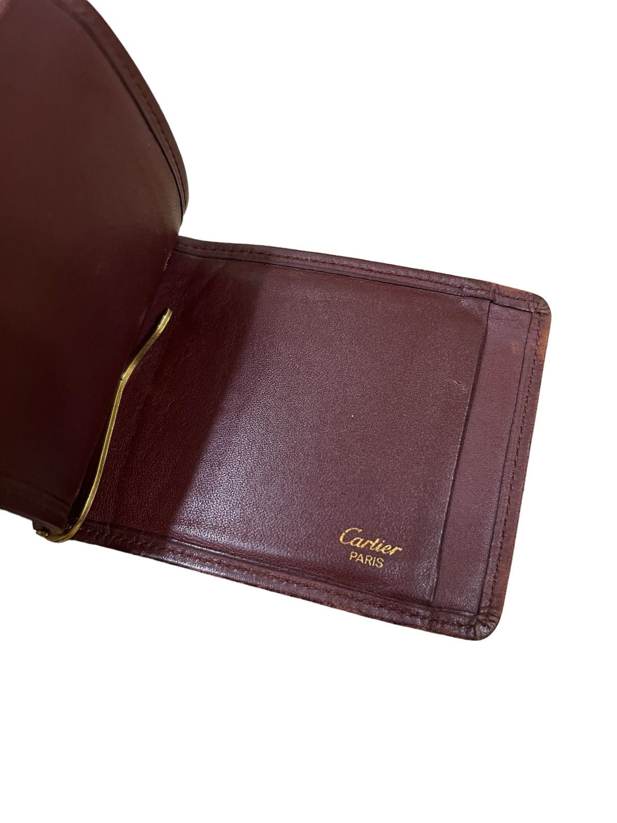 Cartier GRAIL🔥OG Cartier Paris ™️ Logo Embossed Wallet Money Clip Size ONE SIZE - 5 Thumbnail