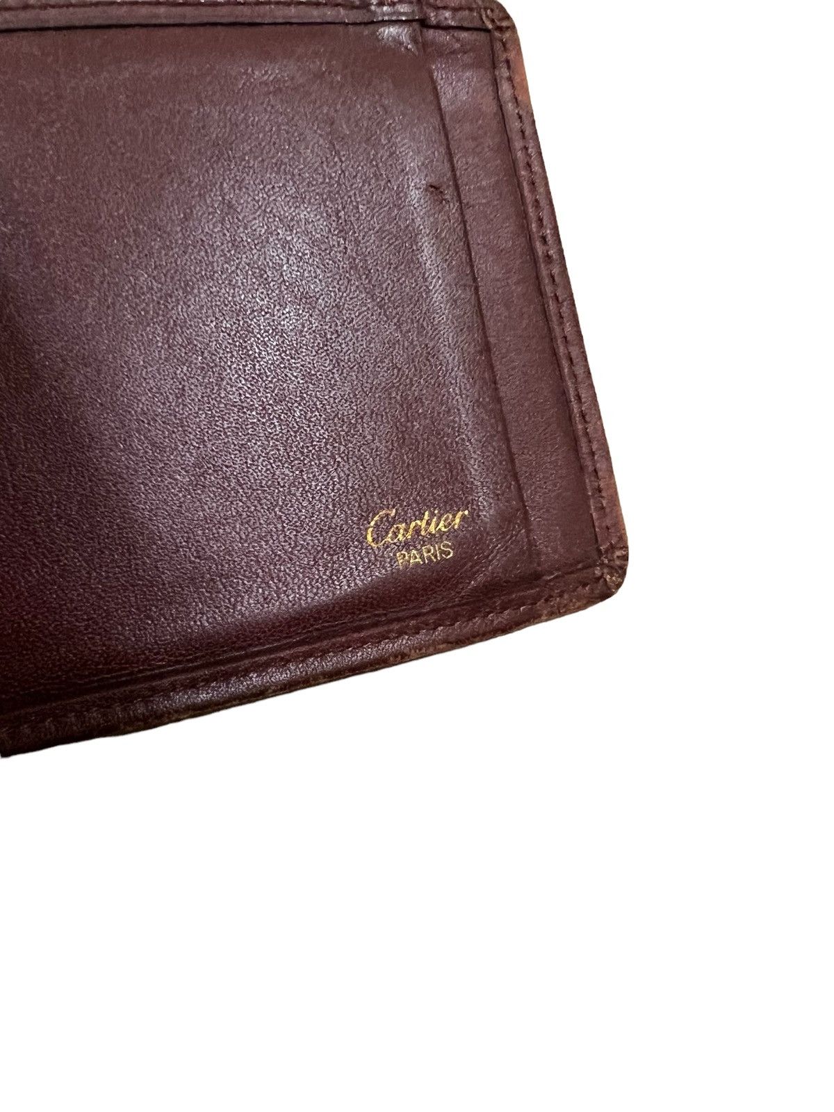 Cartier GRAIL🔥OG Cartier Paris ™️ Logo Embossed Wallet Money Clip Size ONE SIZE - 7 Thumbnail