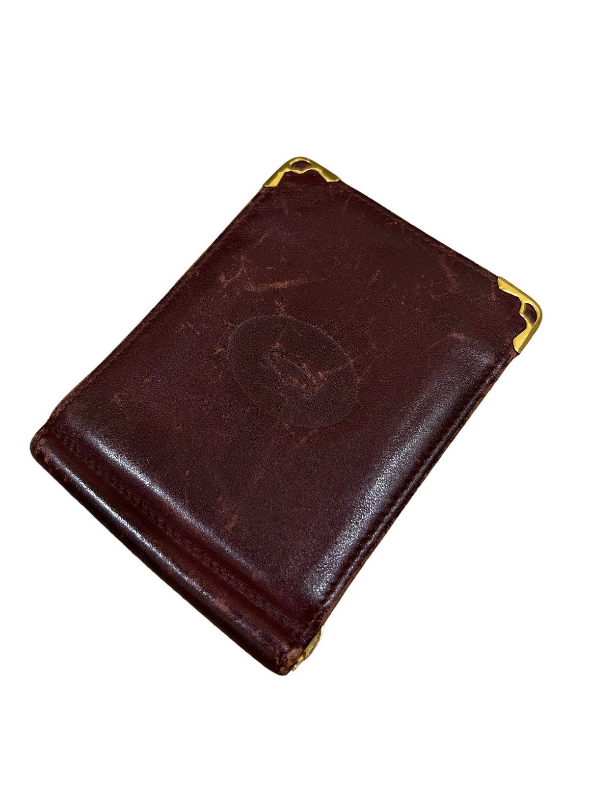 Cartier GRAIL🔥OG Cartier Paris ™️ Logo Embossed Wallet Money Clip Size ONE SIZE - 3 Thumbnail