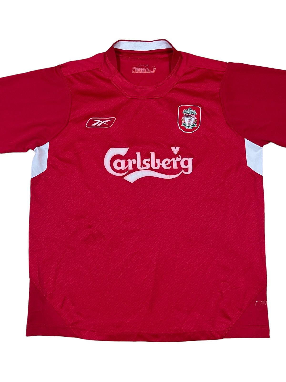 Umbro Vintage 2004/2005 Liverpool FC Home Jersey Stevie Gerrard Size US M / EU 48-50 / 2 - 1 Thumbnail