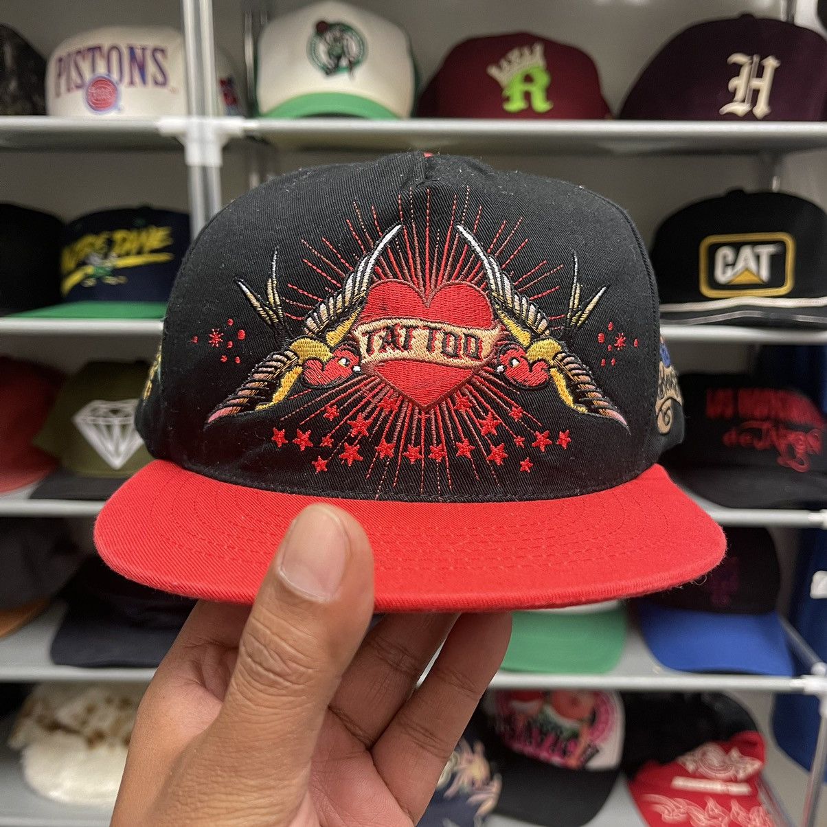Tattoo 6 panel hat