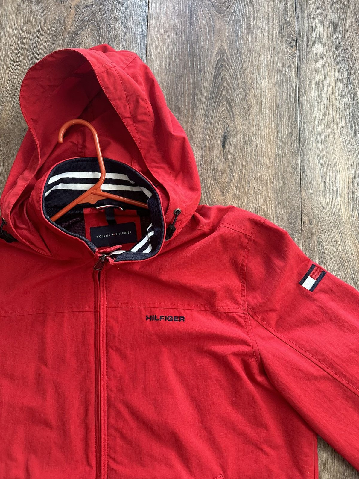 Tommy Hilfiger × Vintage Tommy Hilfiger Rain Jacket Size US M / EU 48-50 / 2 - 2 Thumbnail