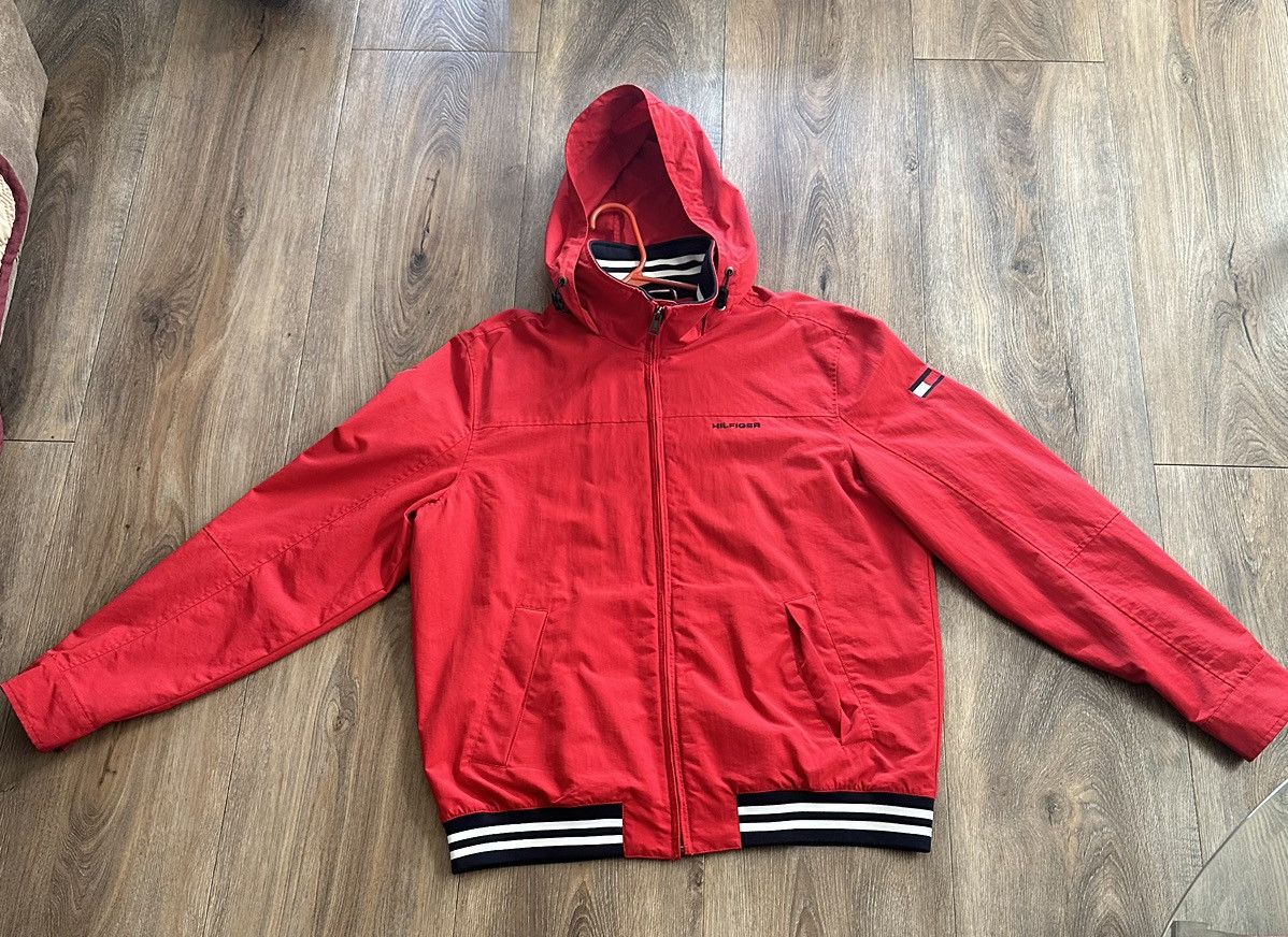 Tommy Hilfiger × Vintage Tommy Hilfiger Rain Jacket Size US M / EU 48-50 / 2 - 1 Thumbnail