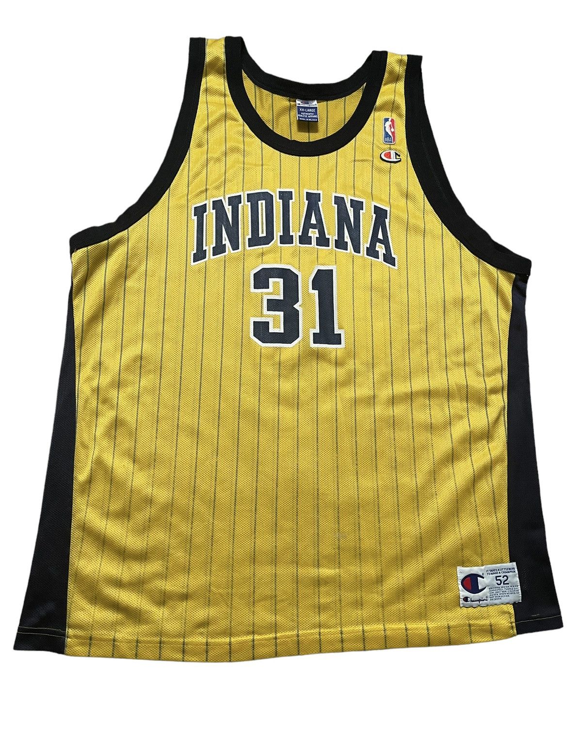 Pacers yellow jersey clearance