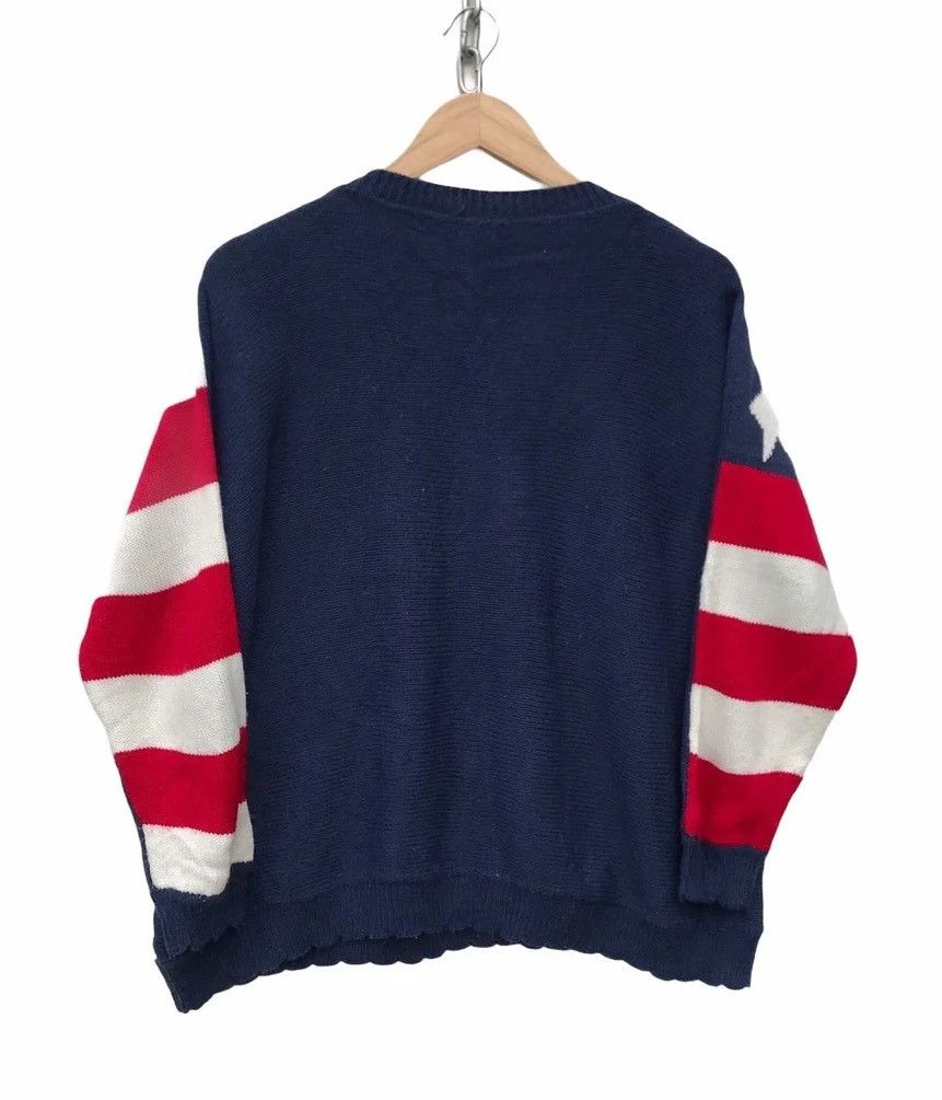 Vintage Usa Flag Knitwear Size US XL / EU 56 / 4 - 4 Thumbnail
