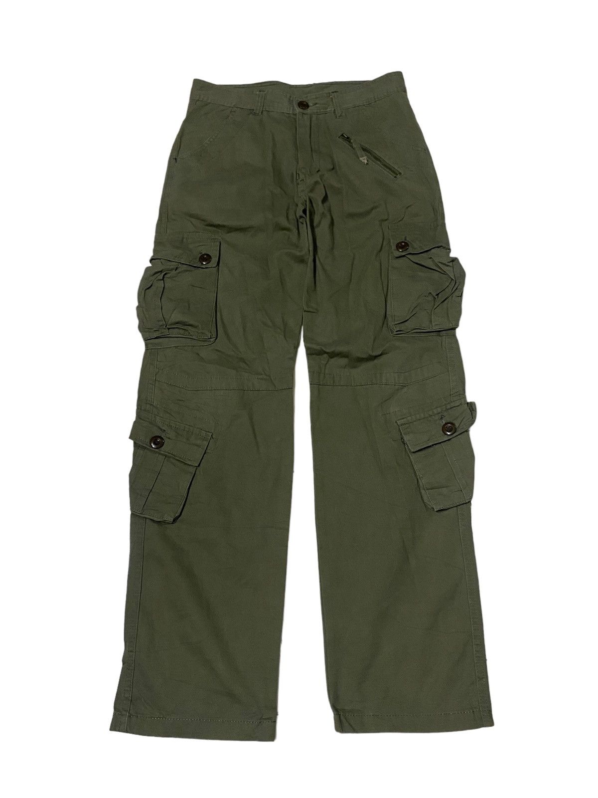 Japanese Brand 💥Vintage Japanese Military Cargo Pant Size US 30 / EU 46 - 3 Thumbnail