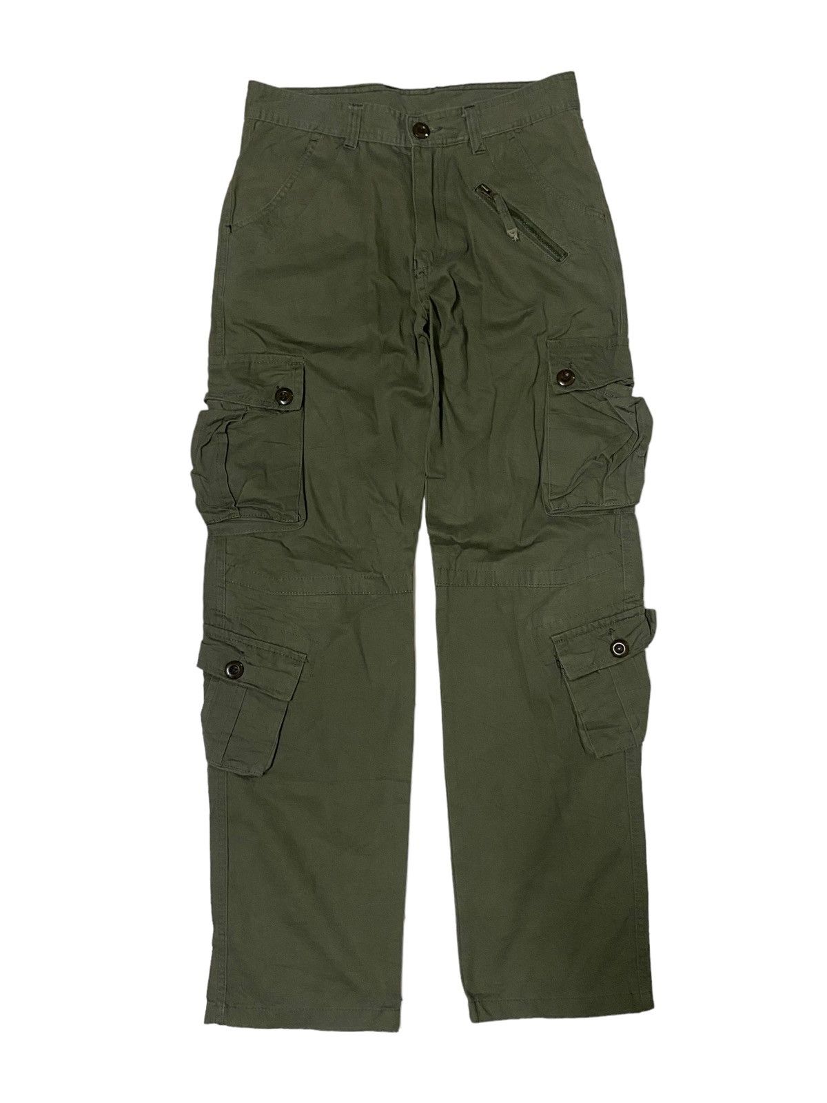 Japanese Brand 💥Vintage Japanese Military Cargo Pant Size US 30 / EU 46 - 1 Thumbnail