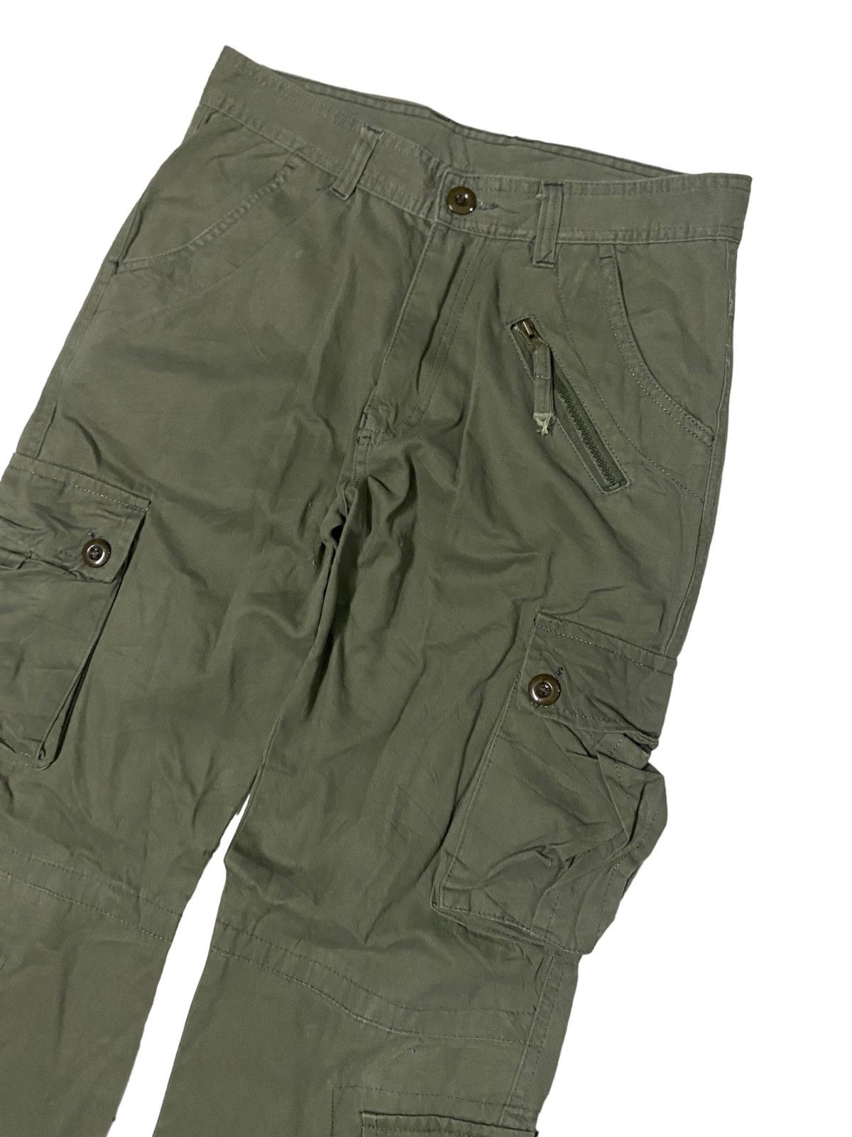 Japanese Brand 💥Vintage Japanese Military Cargo Pant Size US 30 / EU 46 - 7 Thumbnail