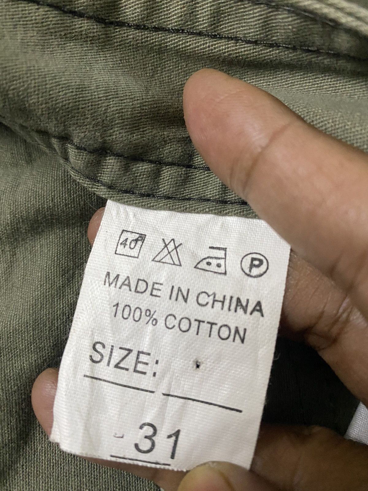 Japanese Brand 💥Vintage Japanese Military Cargo Pant Size US 30 / EU 46 - 8 Thumbnail