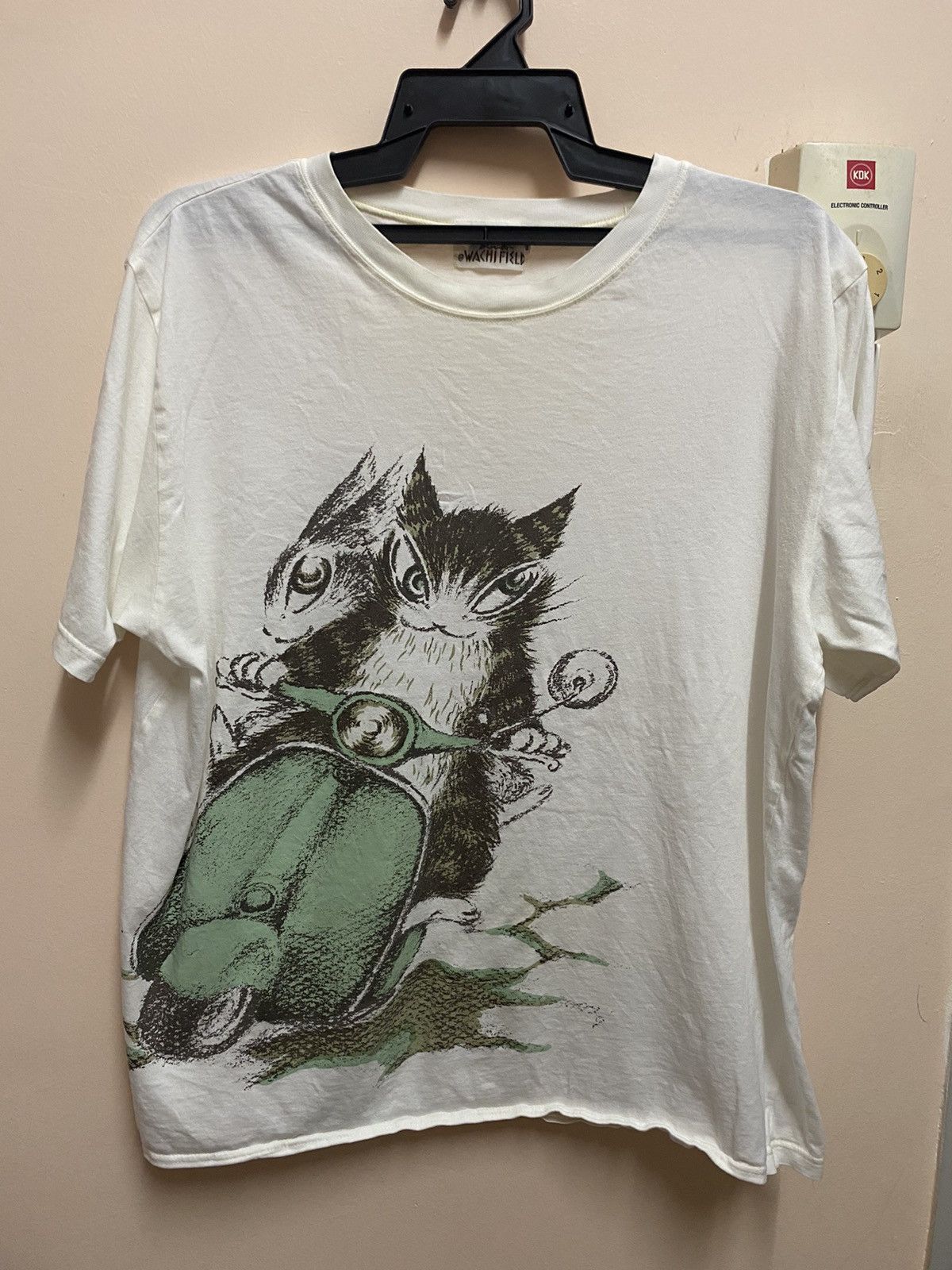Japanese Brand × Vintage Vintage Wachifield Cat Shirt Very Tare Size US XL / EU 56 / 4 - 1 Thumbnail
