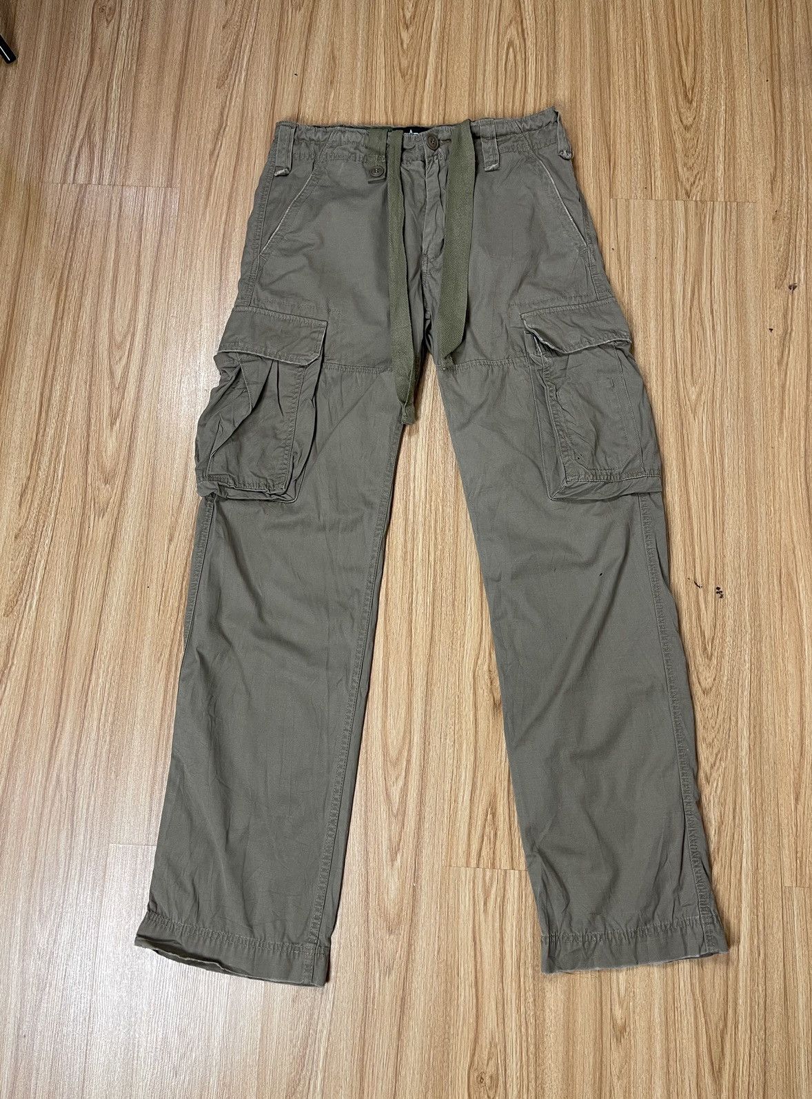 Alpha Industries QUICK SALE🚨Alpha Industries Baggy Cargo Pants Multipockets Size US 31 - 4 Thumbnail