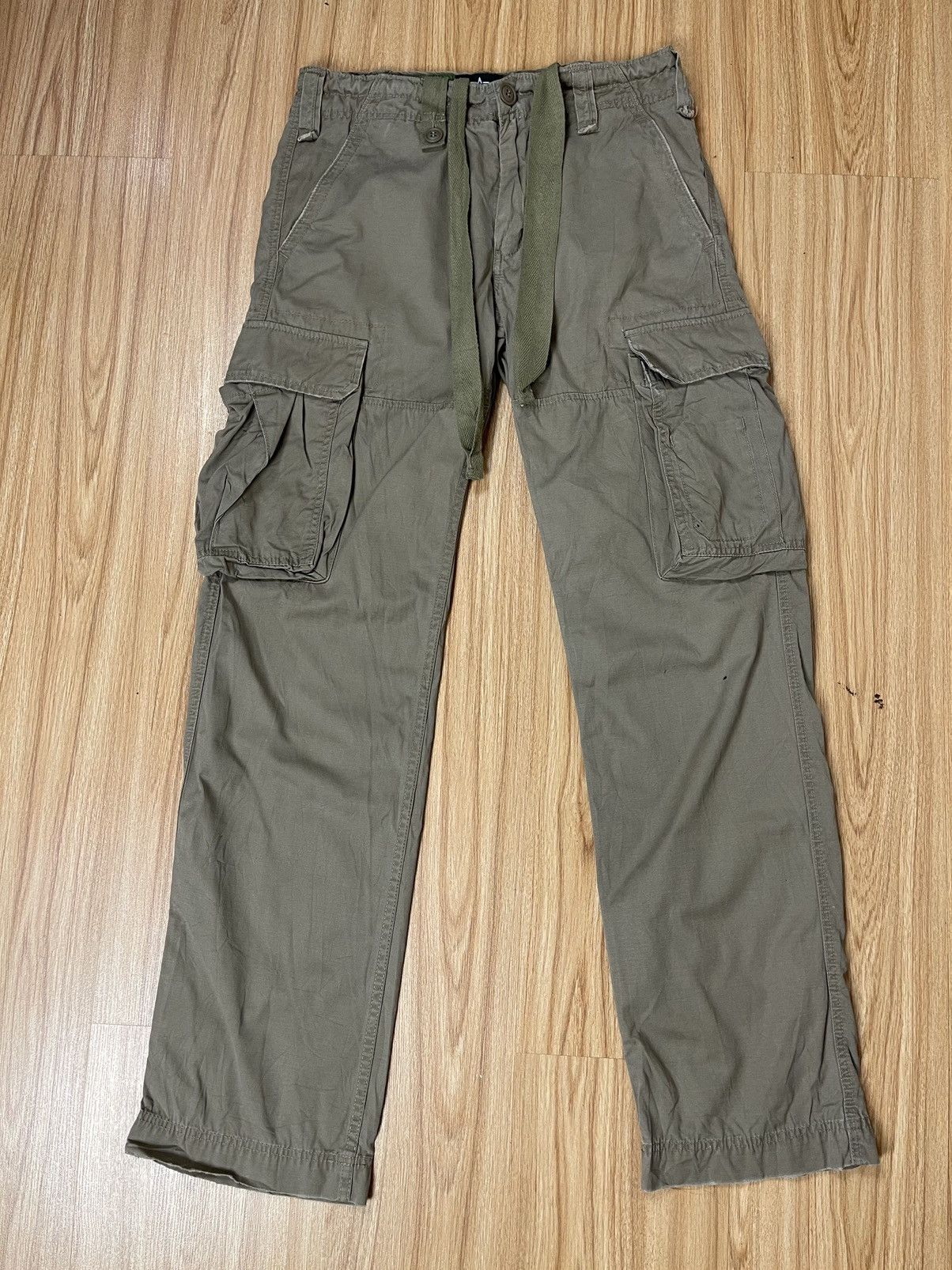 Alpha Industries QUICK SALE🚨Alpha Industries Baggy Cargo Pants Multipockets Size US 31 - 2 Thumbnail