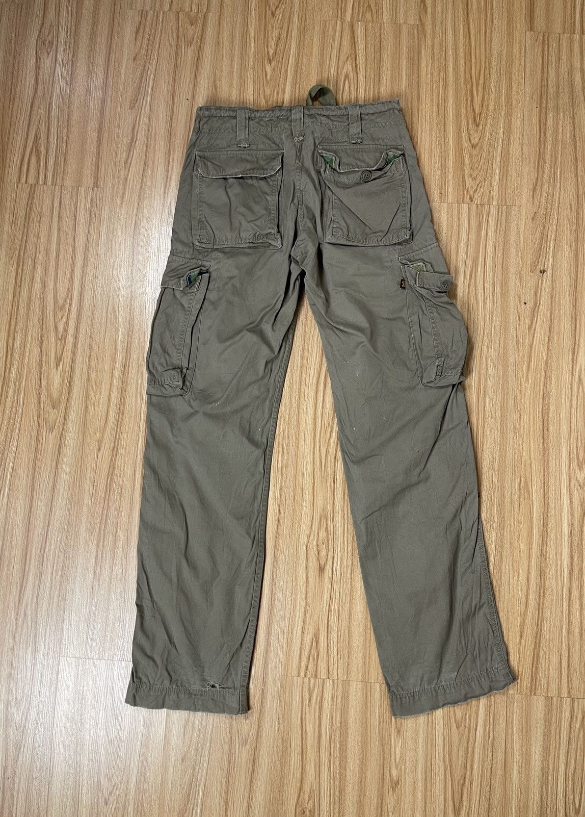 Alpha Industries QUICK SALE🚨Alpha Industries Baggy Cargo Pants Multipockets Size US 31 - 5 Thumbnail