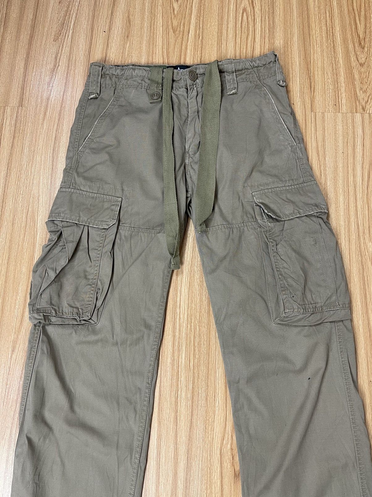 Alpha Industries QUICK SALE🚨Alpha Industries Baggy Cargo Pants Multipockets Size US 31 - 3 Thumbnail