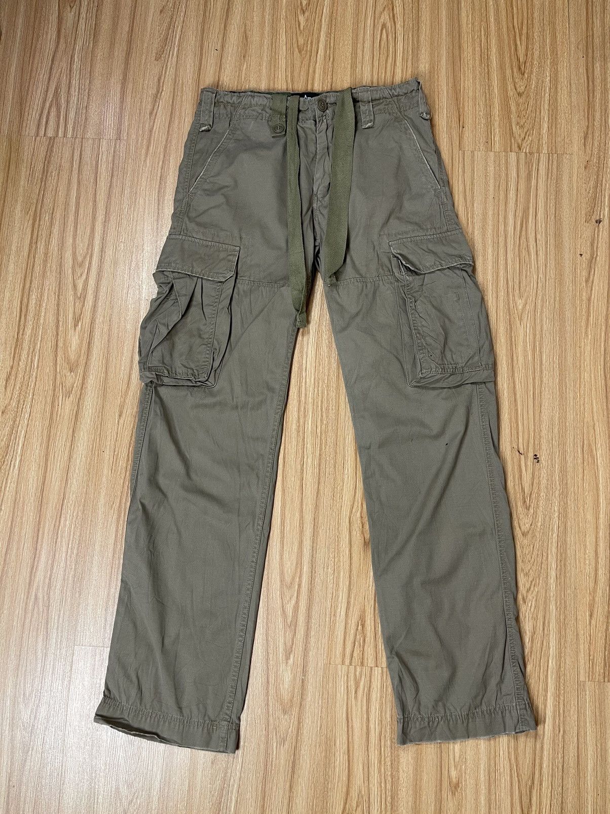 Alpha Industries QUICK SALE🚨Alpha Industries Baggy Cargo Pants Multipockets Size US 31 - 1 Thumbnail