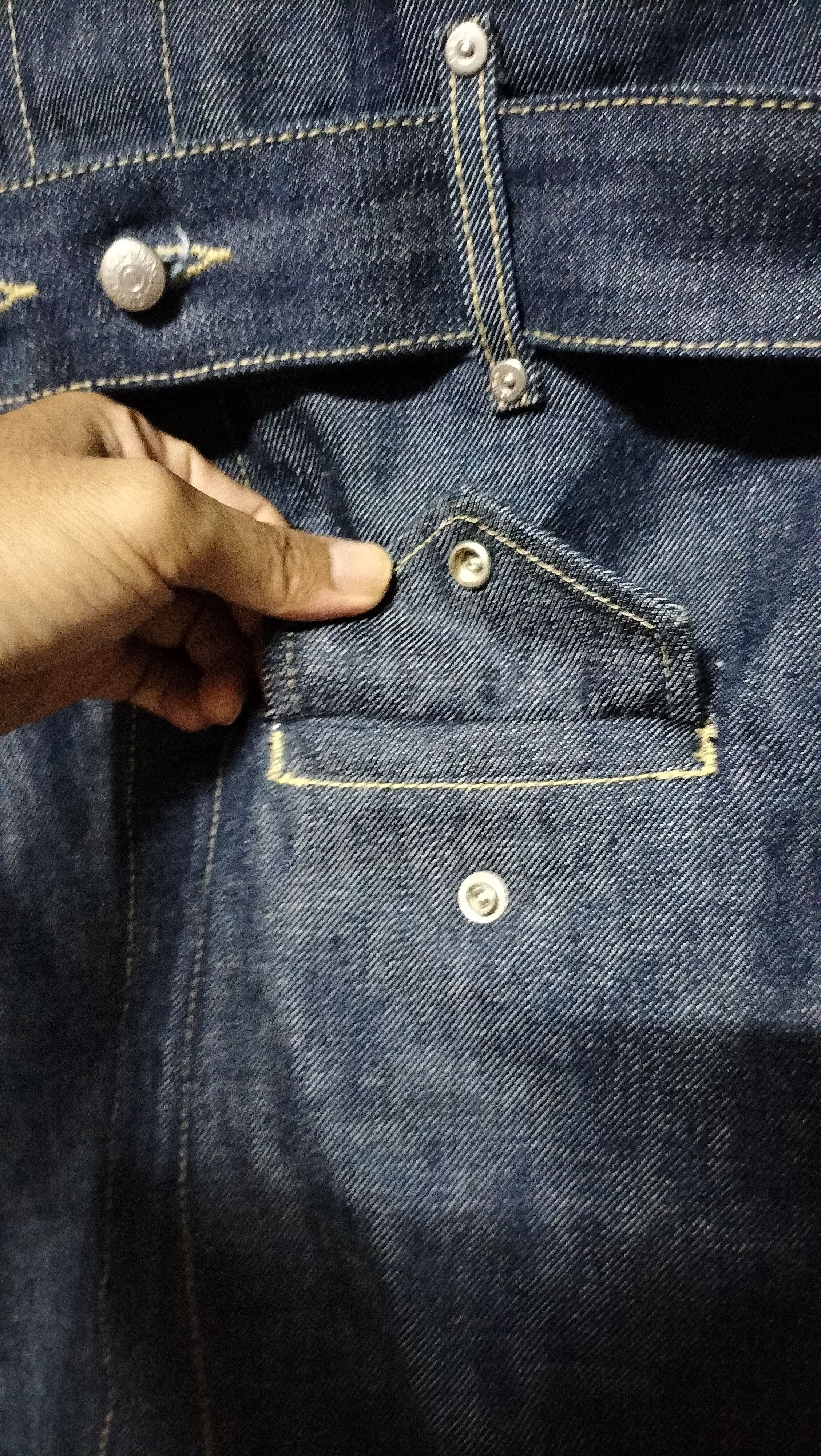 Engineered Garments Vintage Levis Engineered Jeans Denim Trench Jacket RARE Size M / US 6-8 / IT 42-44 - 11 Thumbnail