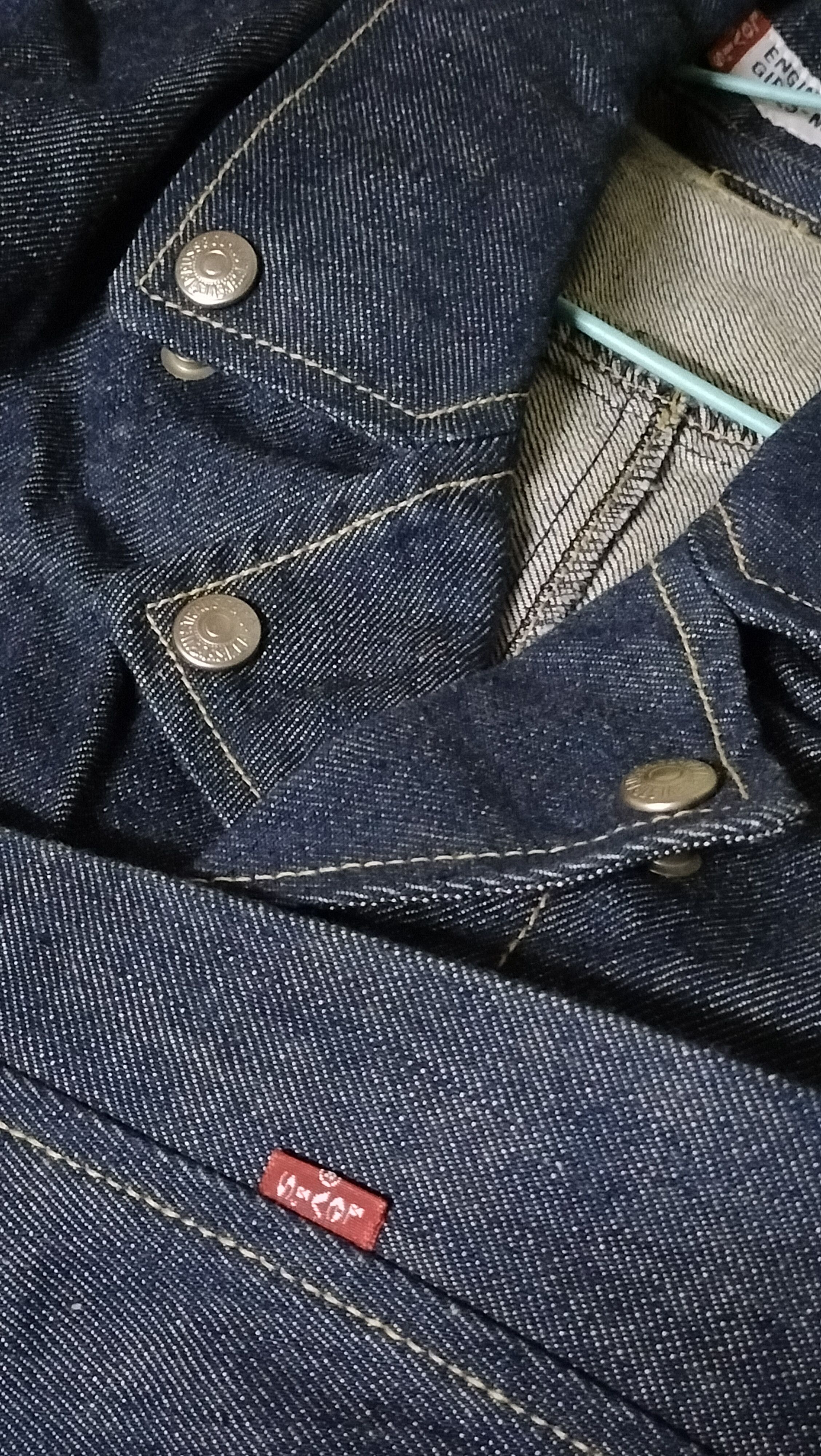Engineered Garments Vintage Levis Engineered Jeans Denim Trench Jacket RARE Size M / US 6-8 / IT 42-44 - 7 Thumbnail