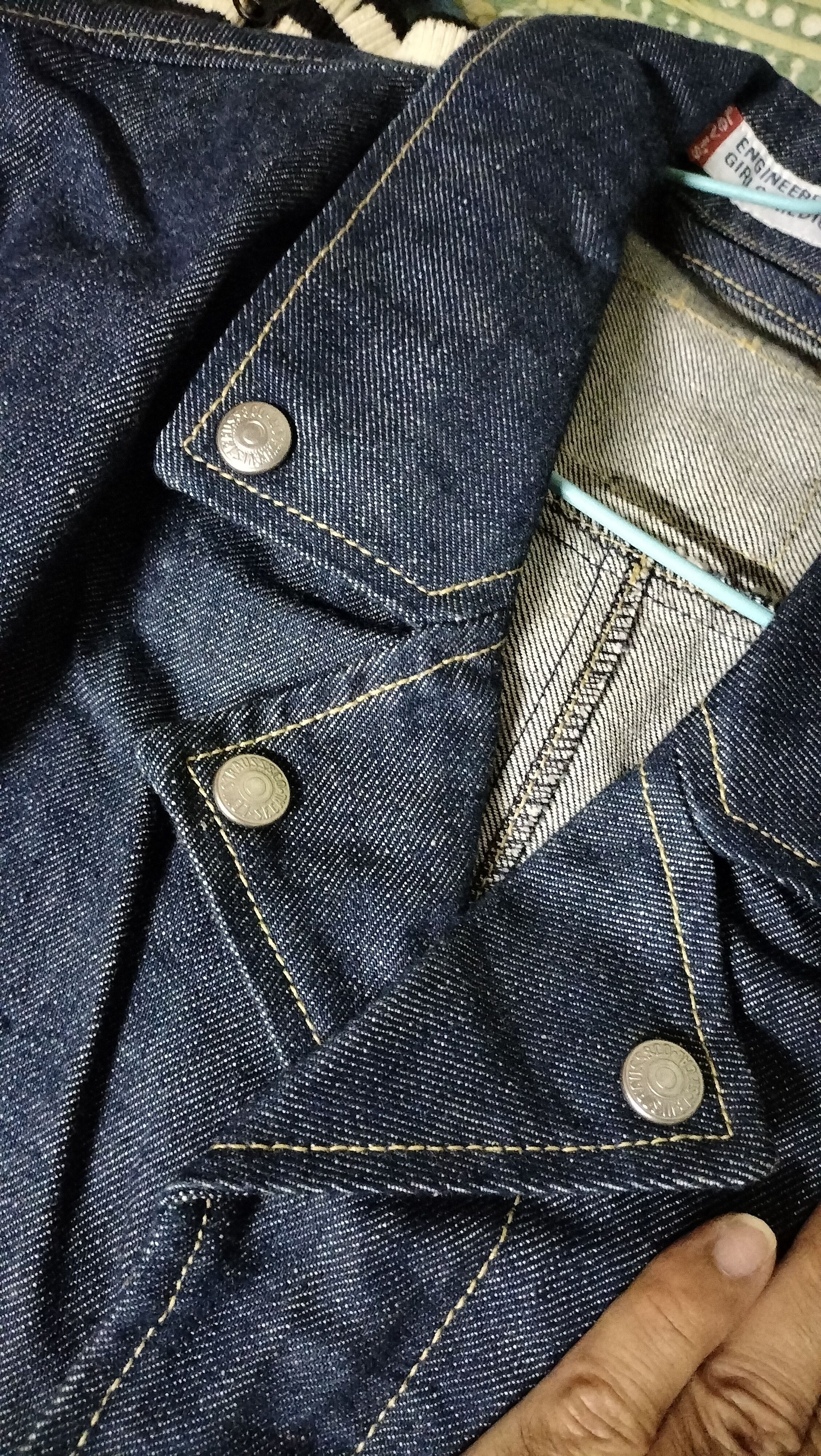 Engineered Garments Vintage Levis Engineered Jeans Denim Trench Jacket RARE Size M / US 6-8 / IT 42-44 - 5 Thumbnail