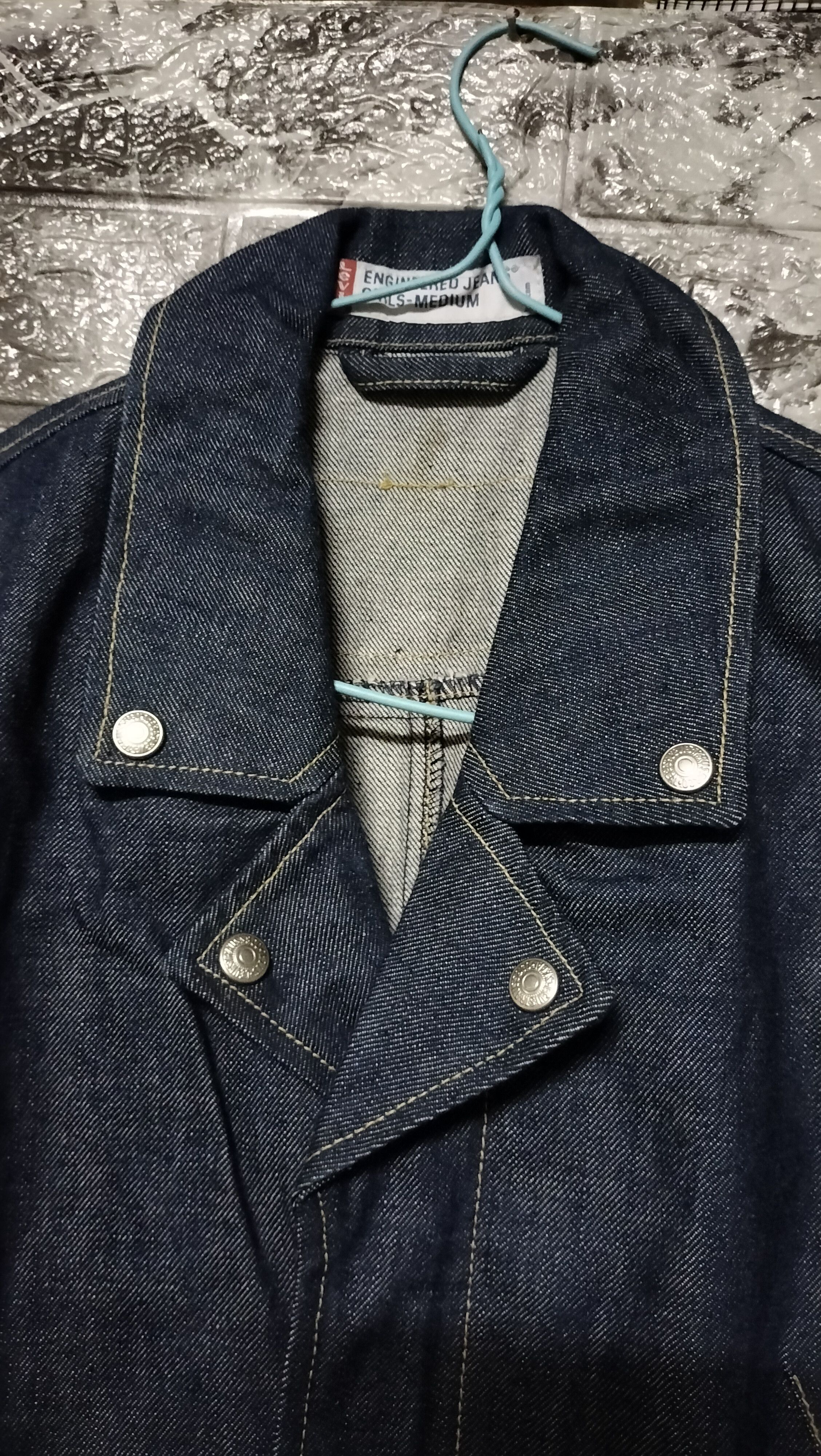 Engineered Garments Vintage Levis Engineered Jeans Denim Trench Jacket RARE Size M / US 6-8 / IT 42-44 - 4 Thumbnail