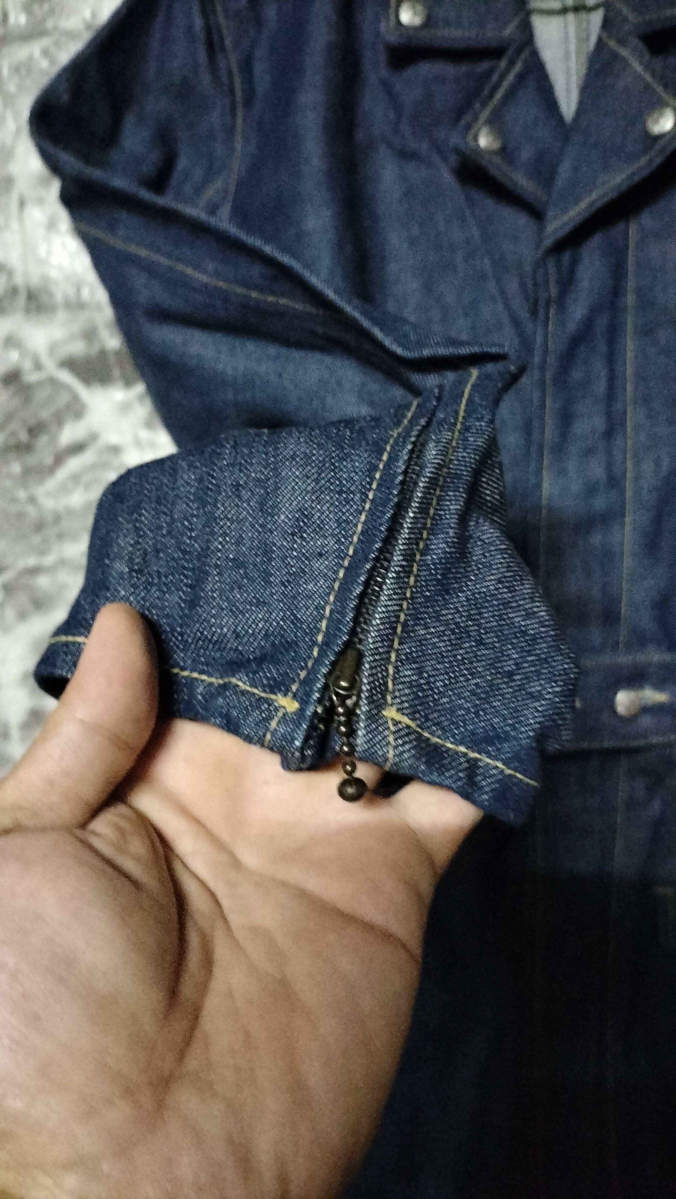 Engineered Garments Vintage Levis Engineered Jeans Denim Trench Jacket RARE Size M / US 6-8 / IT 42-44 - 13 Thumbnail